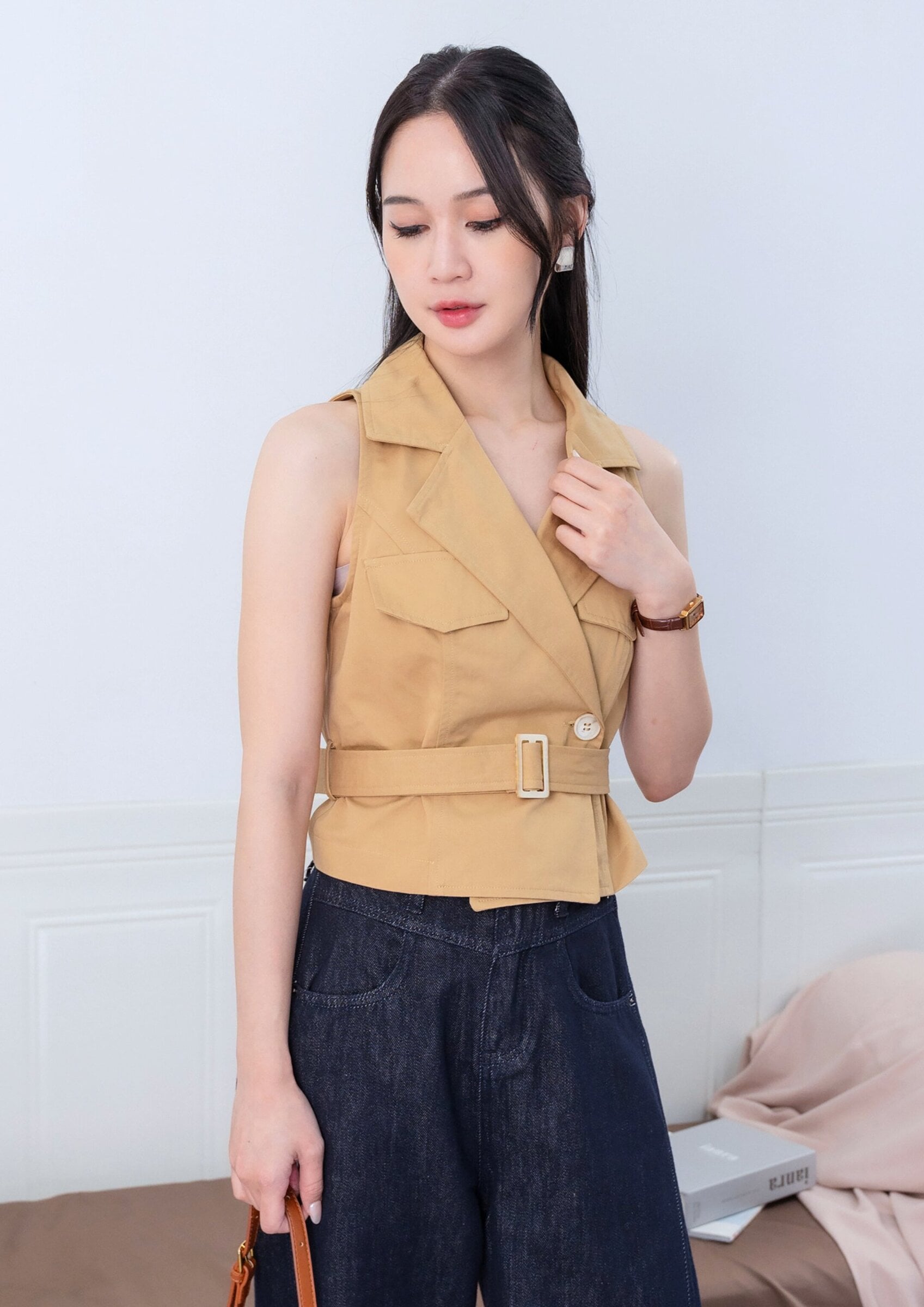 Sidney Twill Vest ZBP5146 view 4