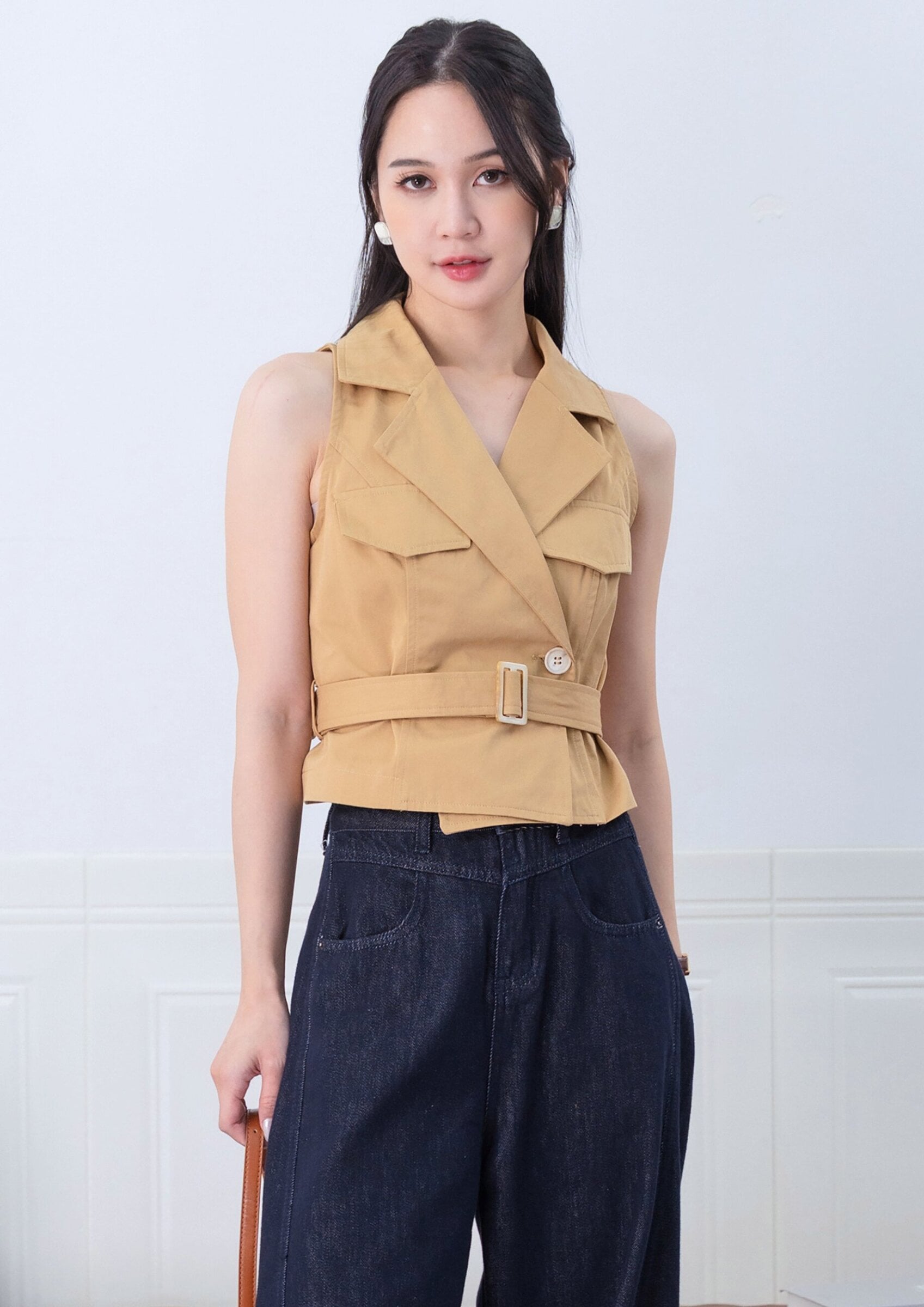 Sidney Twill Vest ZBP5146 view 2