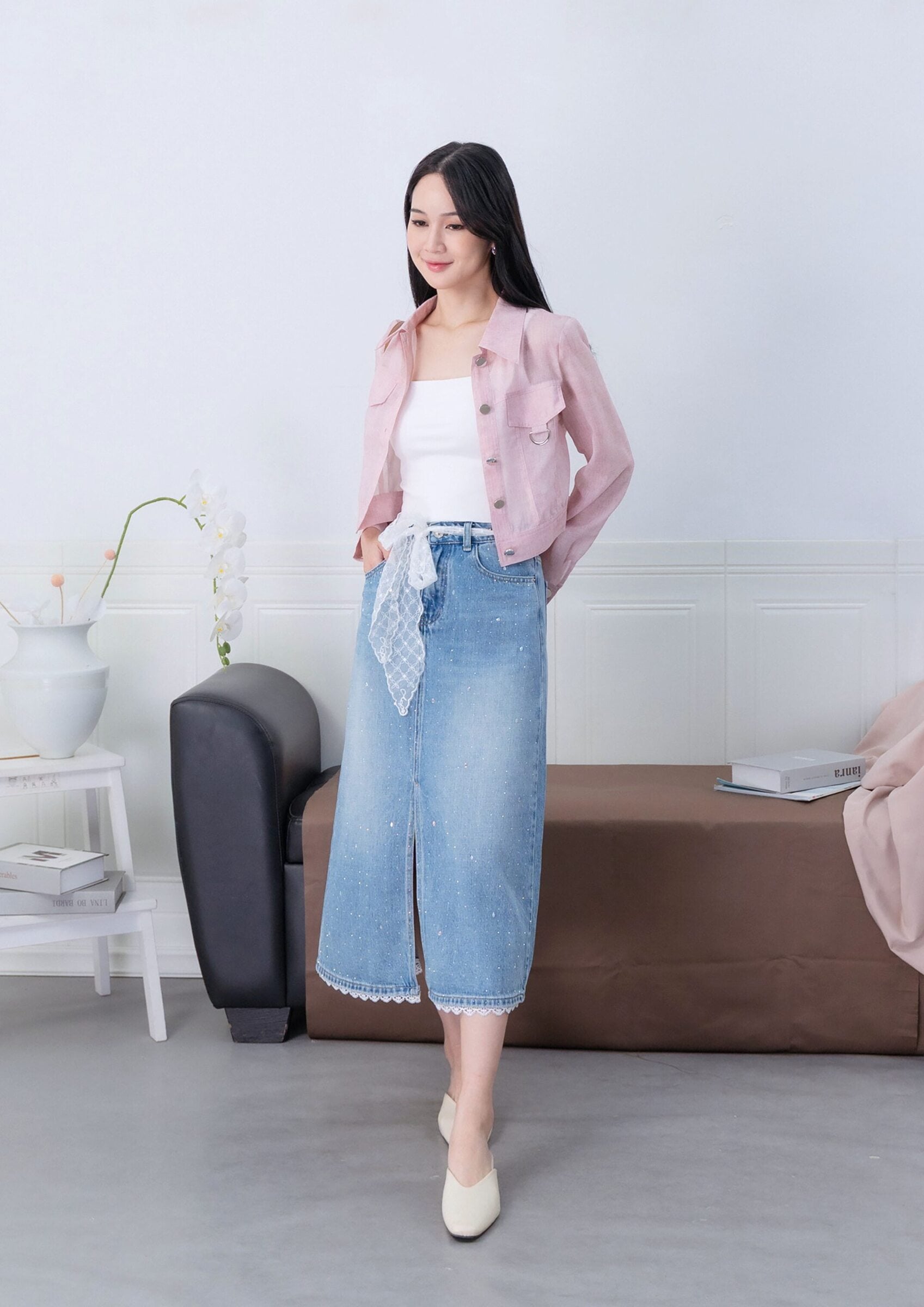 Ava Organza Jacket ZBP5145 view 7