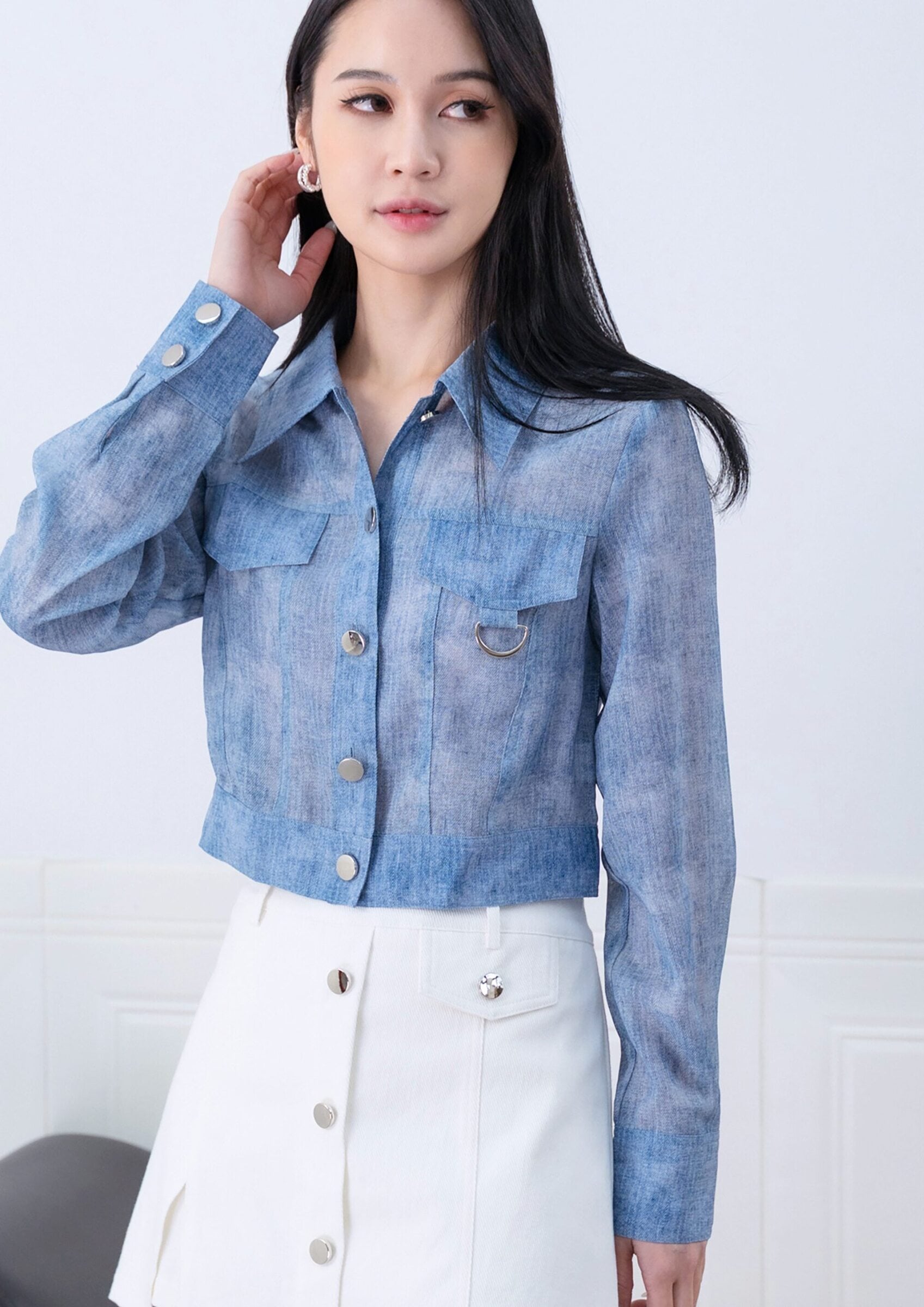 Ava Organza Jacket ZBP5145 view 3