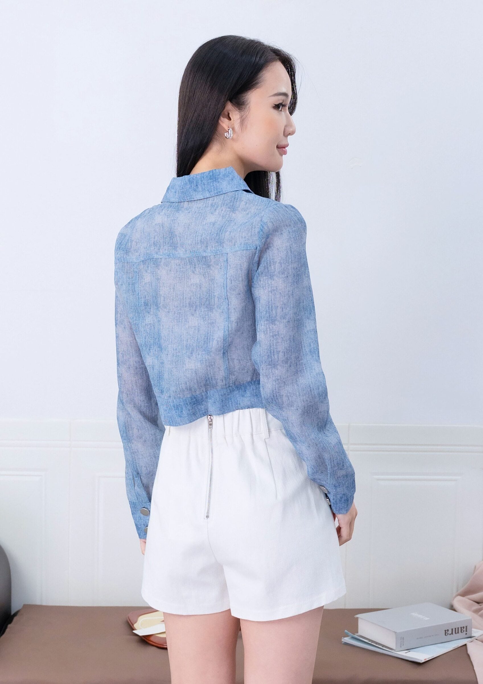 Ava Organza Jacket ZBP5145 view 4