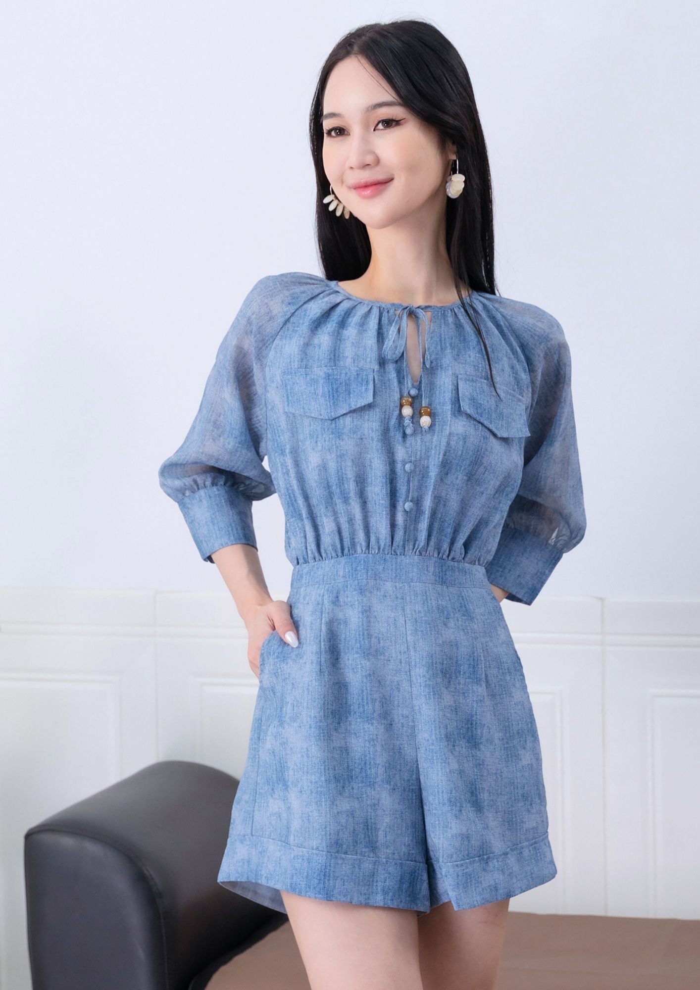Christie Organza Jumpsuit ZBL5041 view 4