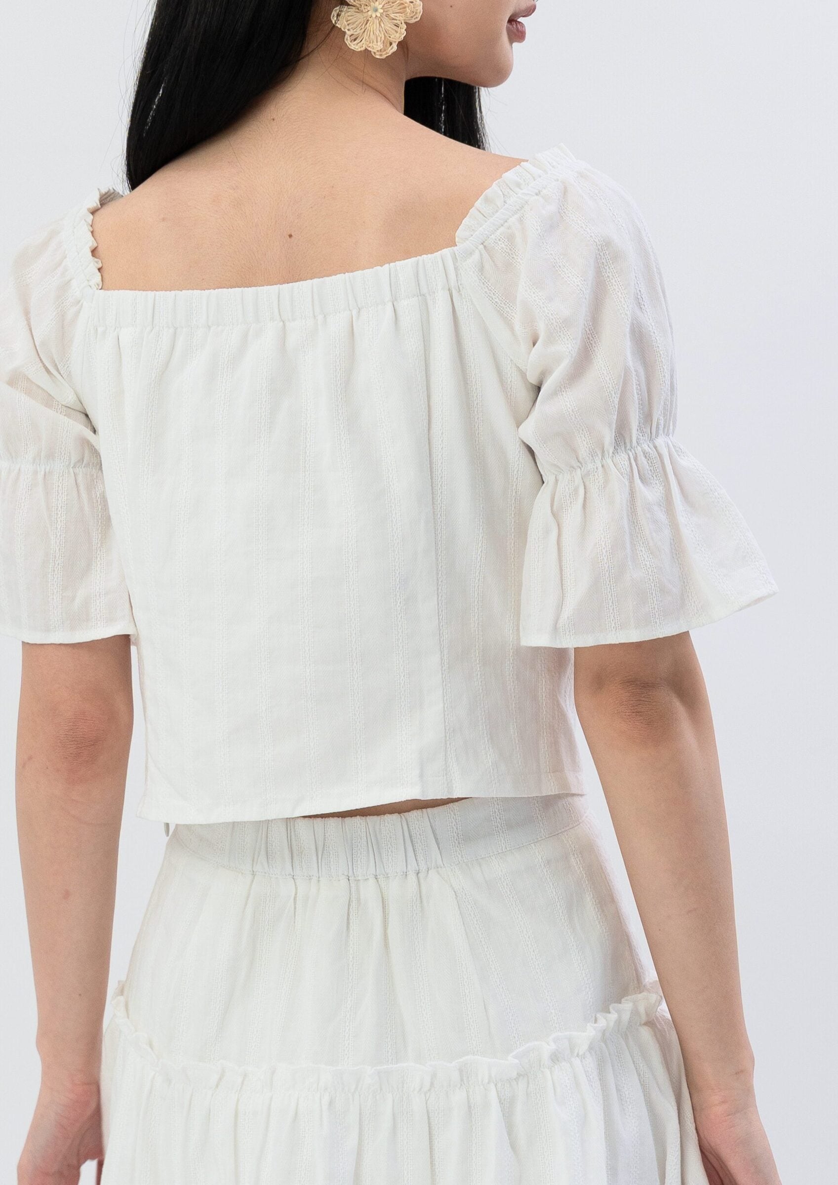 Eleanor Structured Sleeve Top ZBP5177 view 4