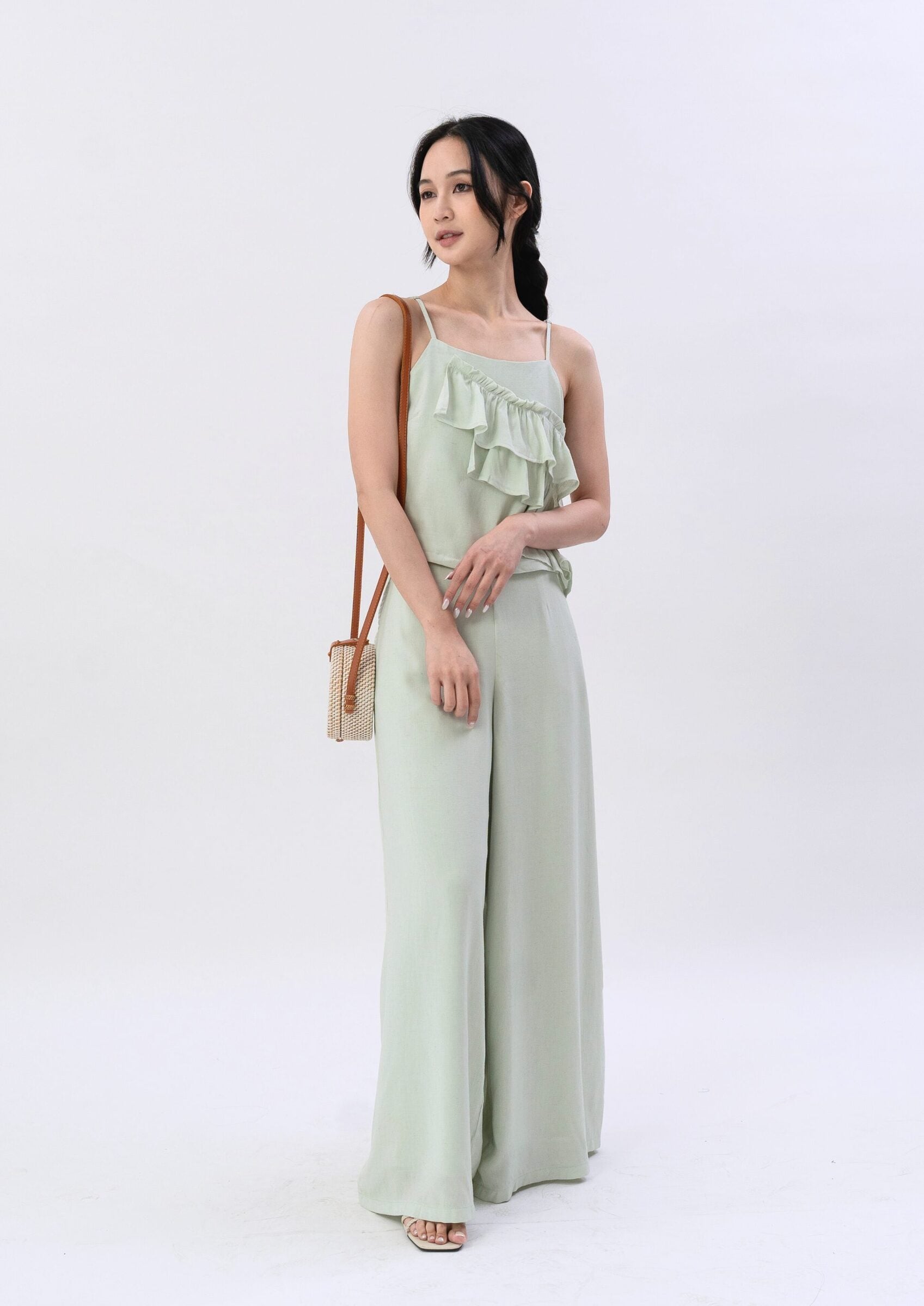 Ruffle Front Cami ZBP5147 view 5
