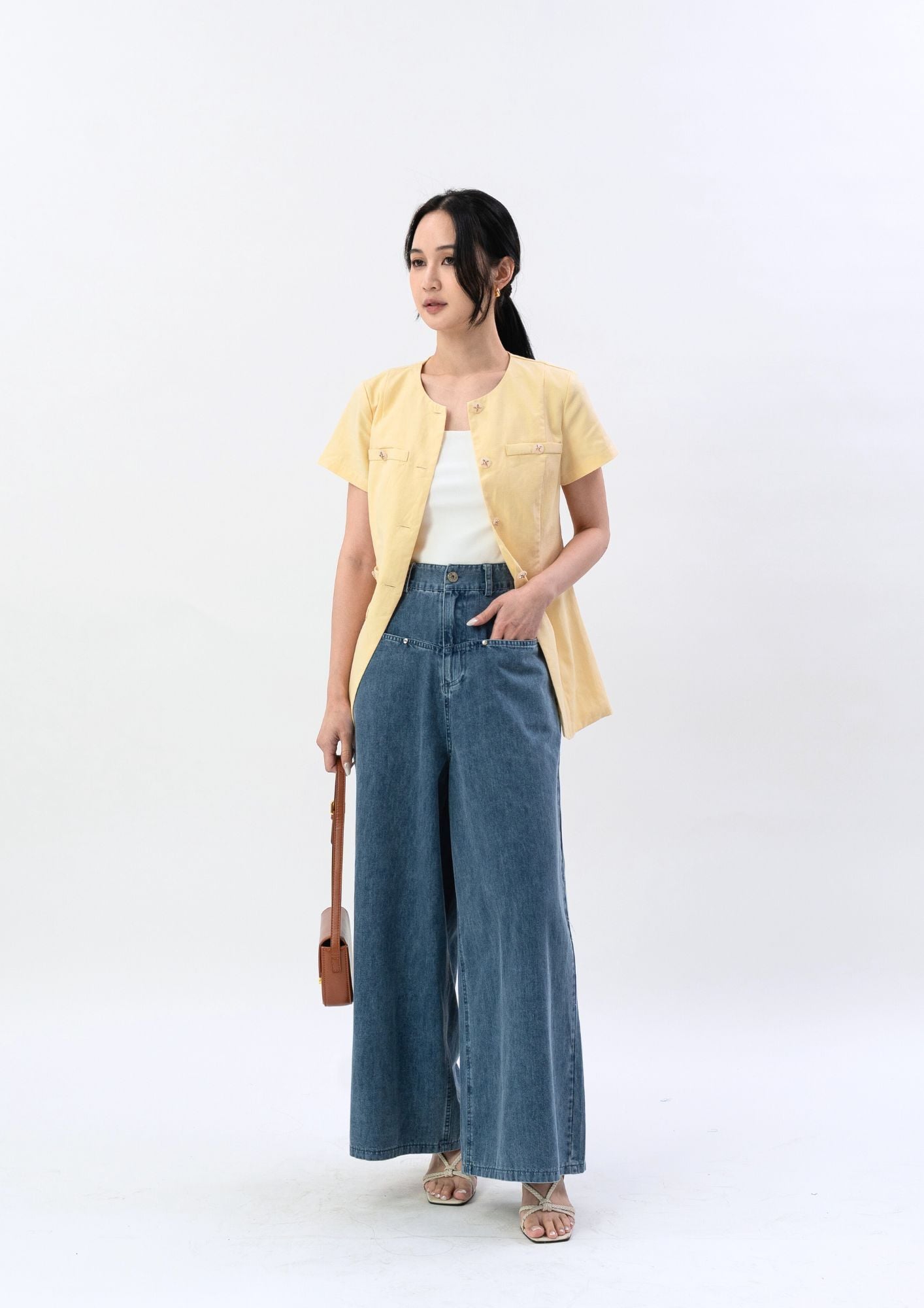 Sorrel Button-up Top ZBP5169 view 3
