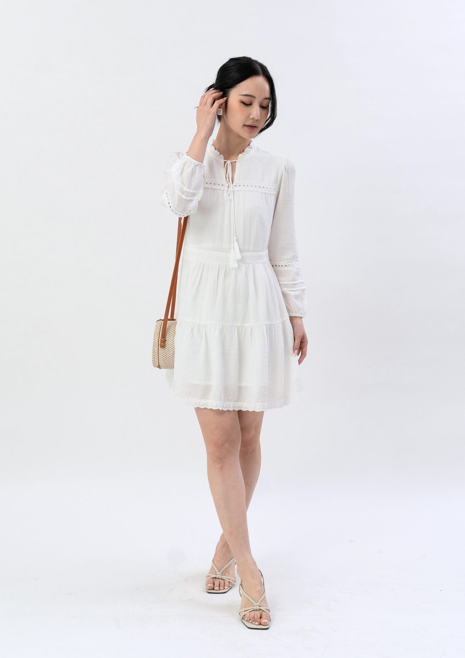 Elegant Long Sleeve Dress ZBL5056 view 4