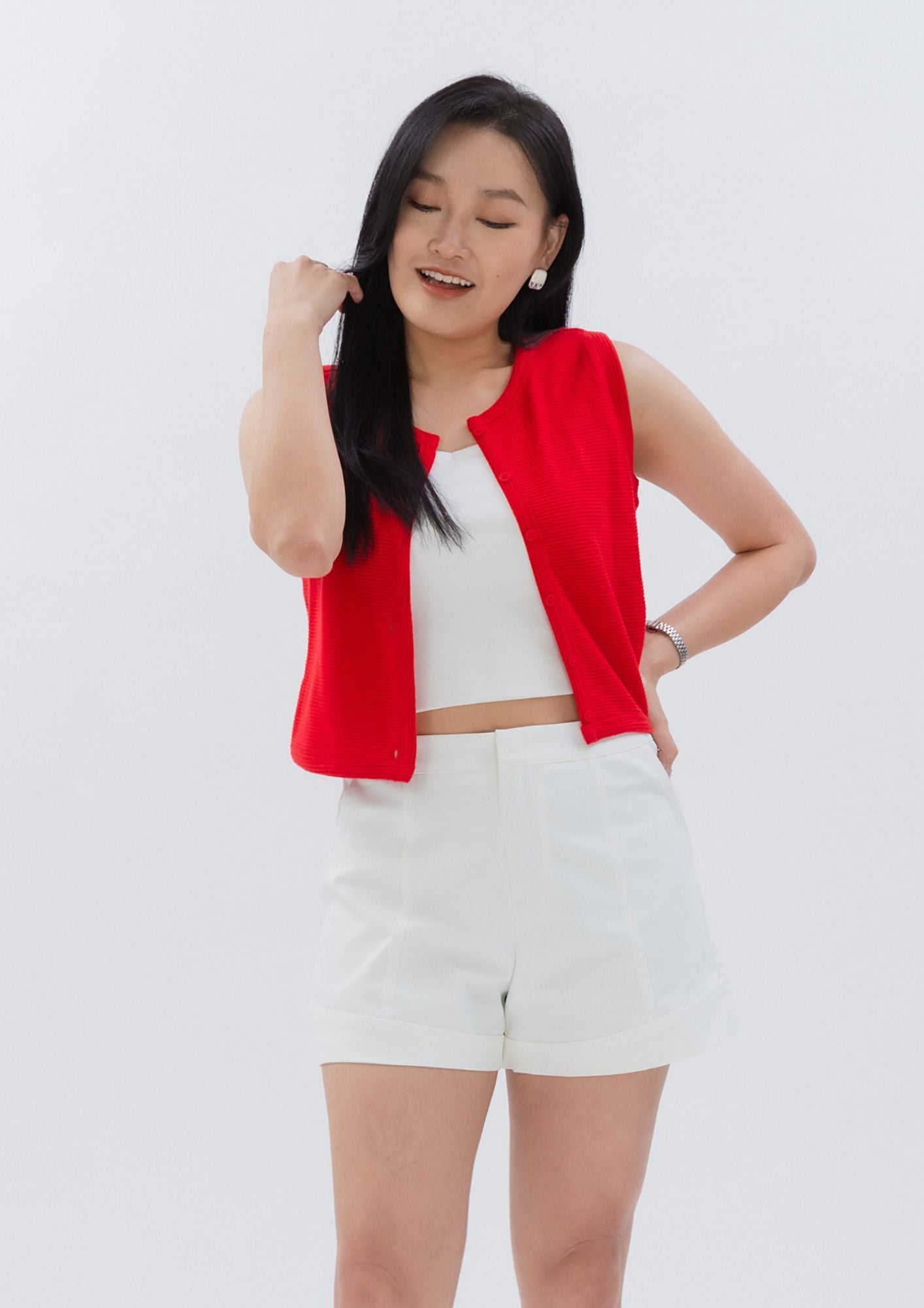魔术裤 Magic Slim Shorts - WHITE view 8
