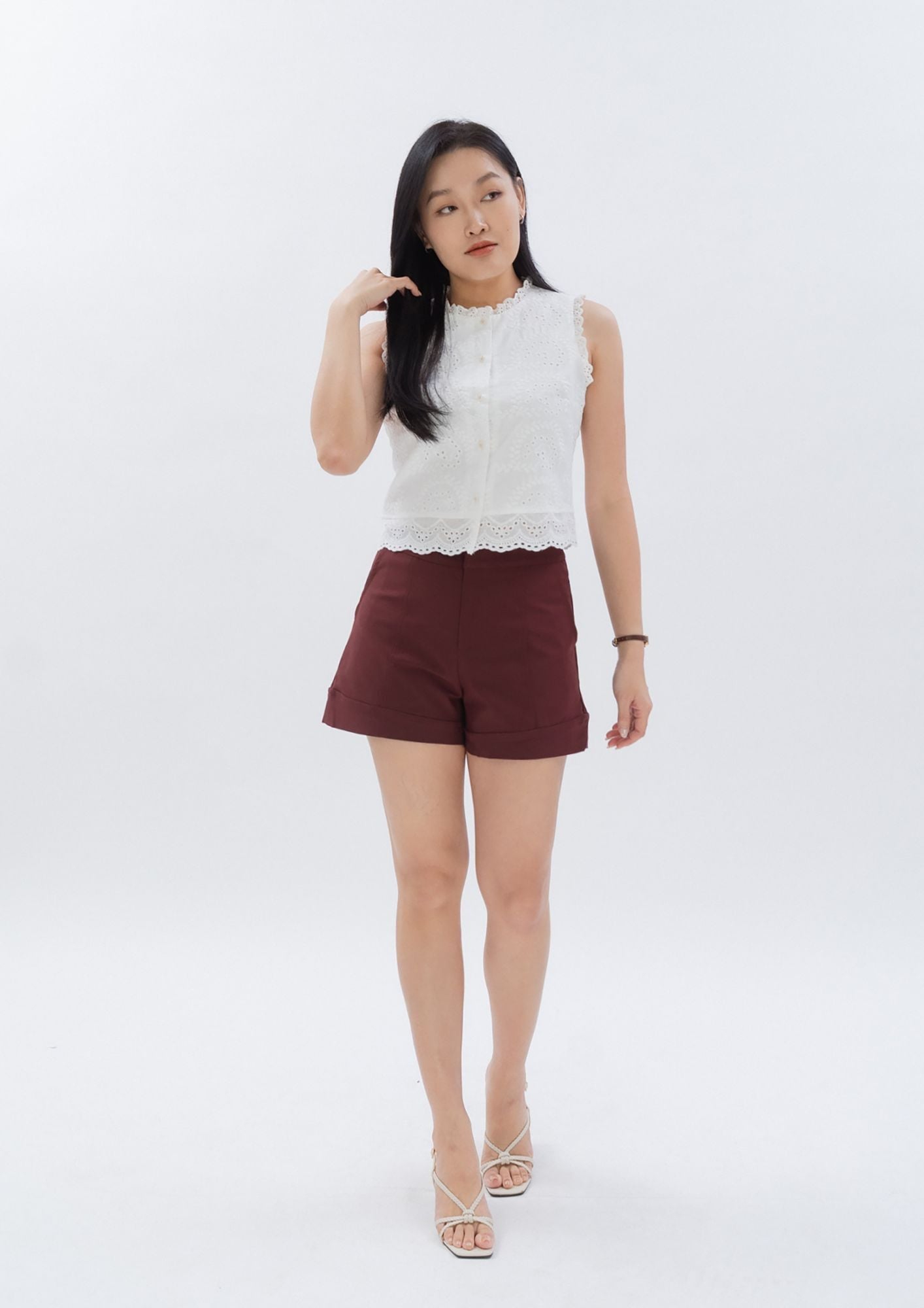 魔术裤 Magic Slim Shorts - RED view 5