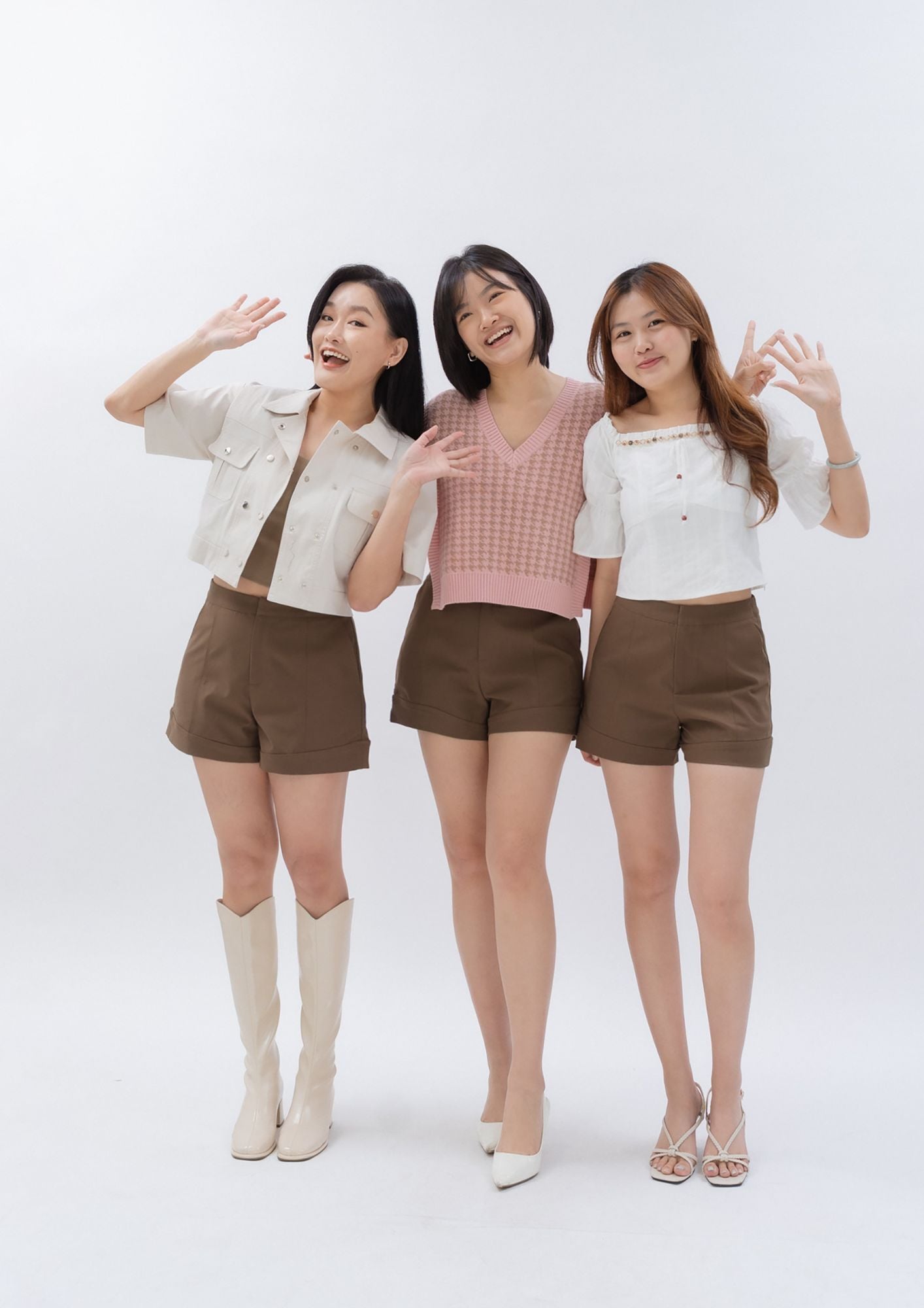 魔术裤 Magic Slim Shorts - BROWN view 2