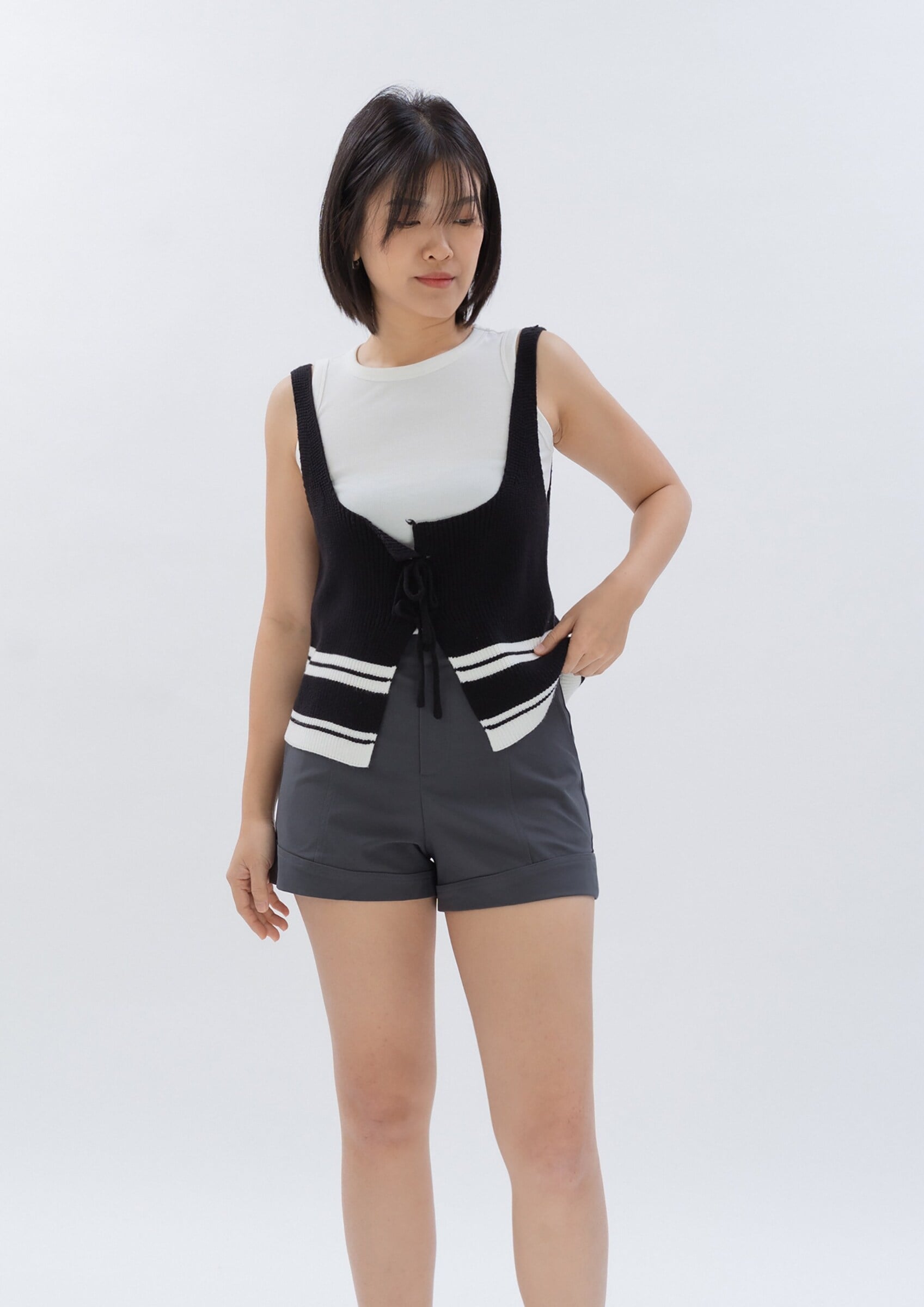 魔术裤 Magic Slim Shorts - DARK GREY view 7
