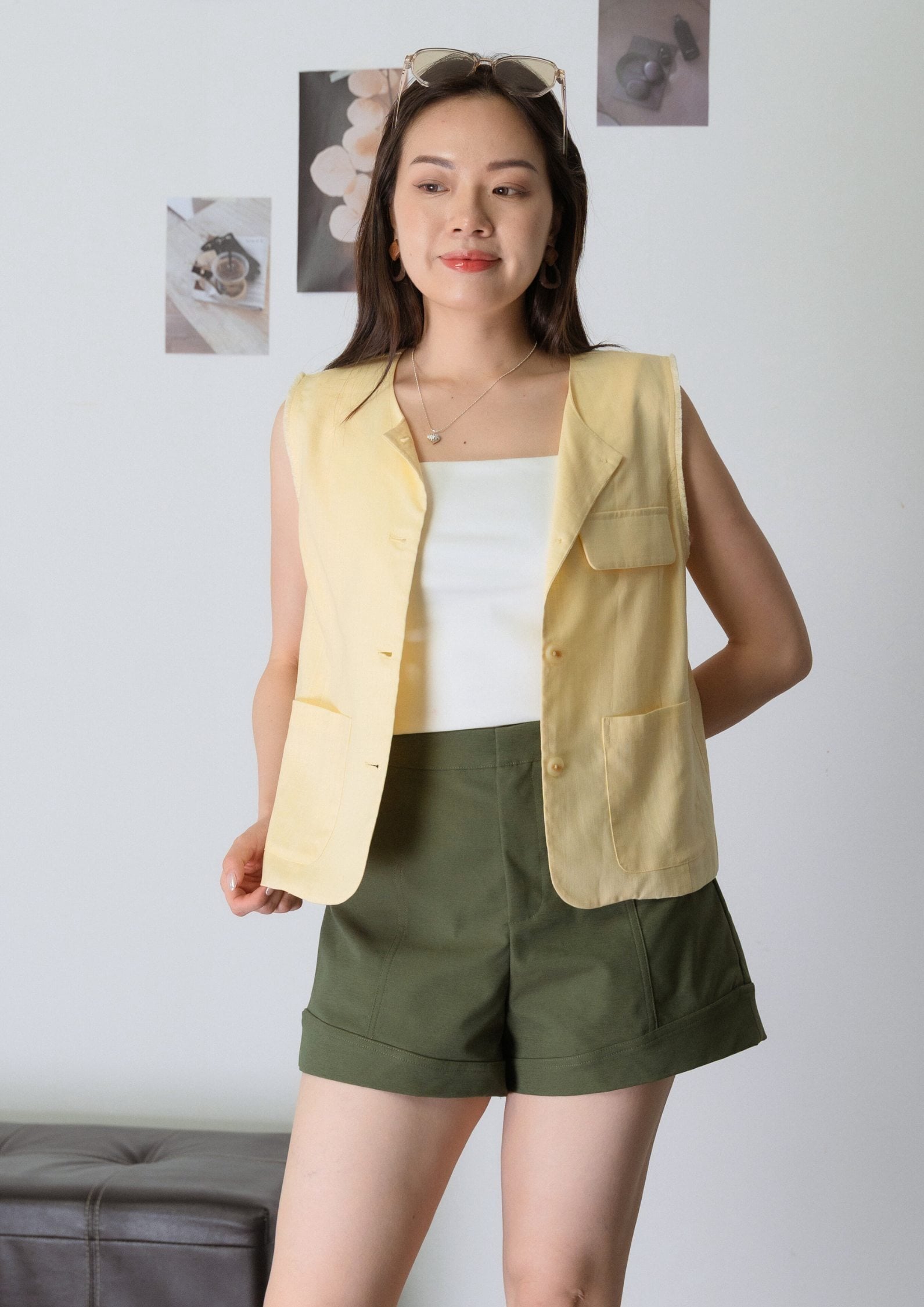 魔术裤 Magic Slim Shorts - ARMY GREEN view 8