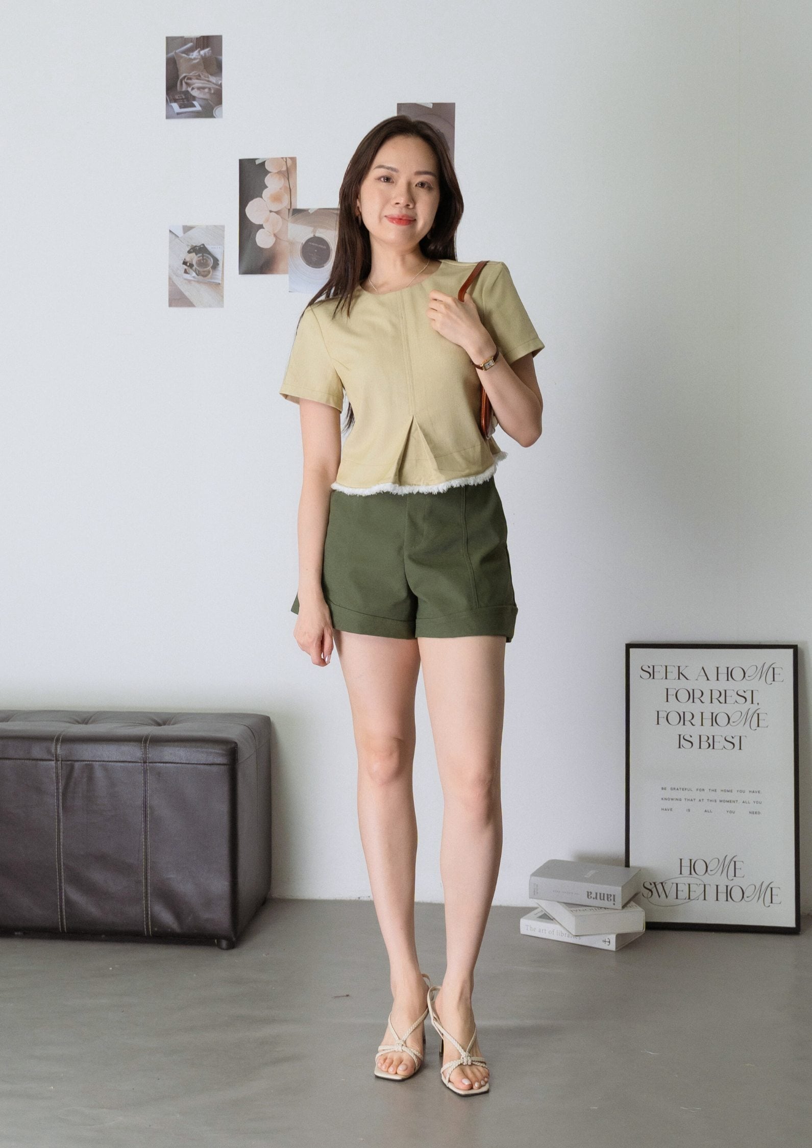 魔术裤 Magic Slim Shorts - ARMY GREEN view 9