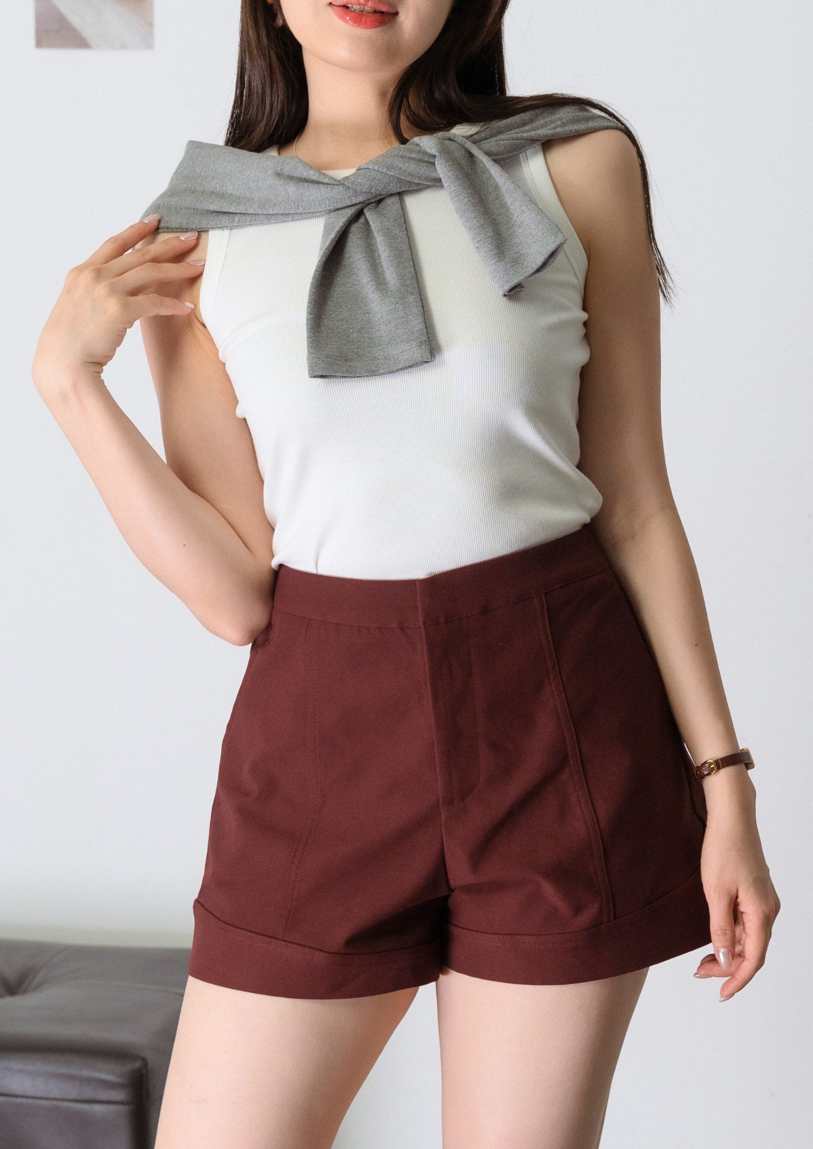 魔术裤 Magic Slim Shorts - RED view 9