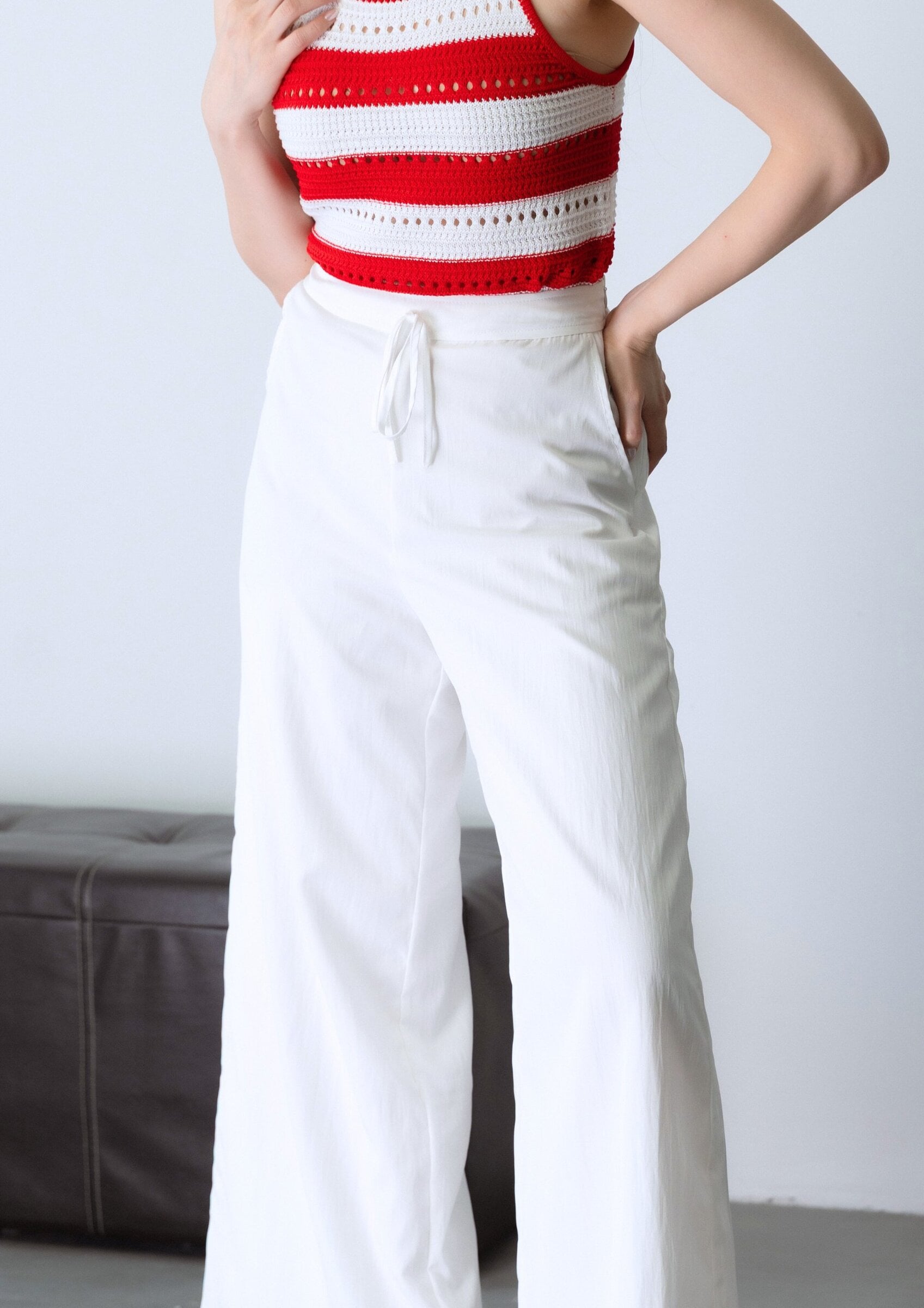 懒人显瘦裤 Pants ZLP5042 - WHITE view 6