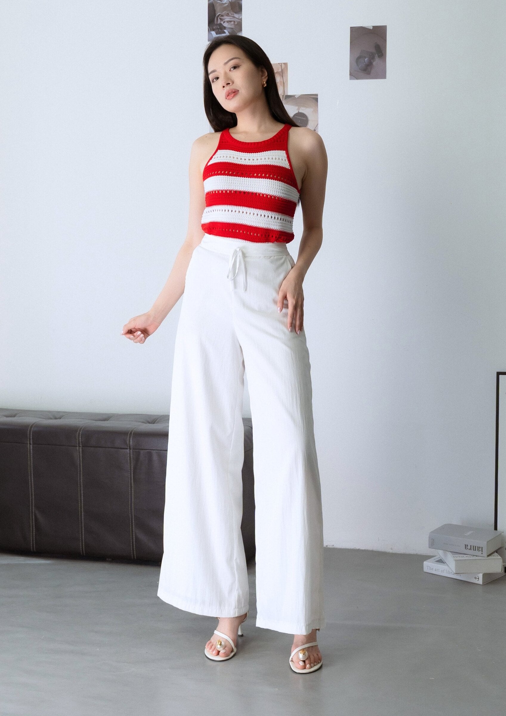 懒人显瘦裤 Pants ZLP5042 - WHITE view 8