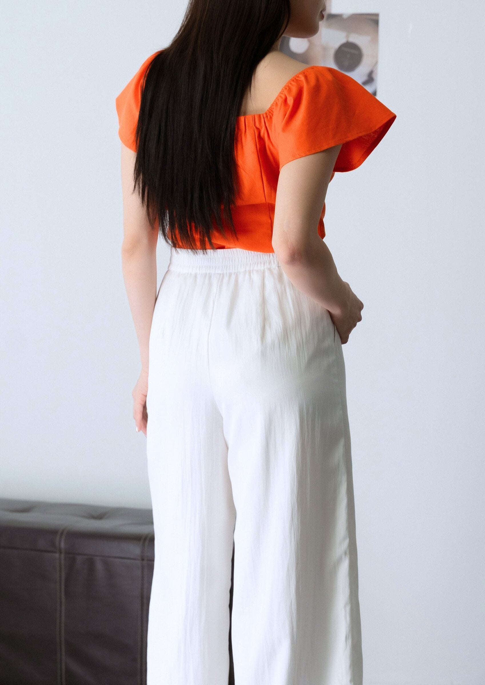 懒人显瘦裤 Pants ZLP5042 - WHITE view 9