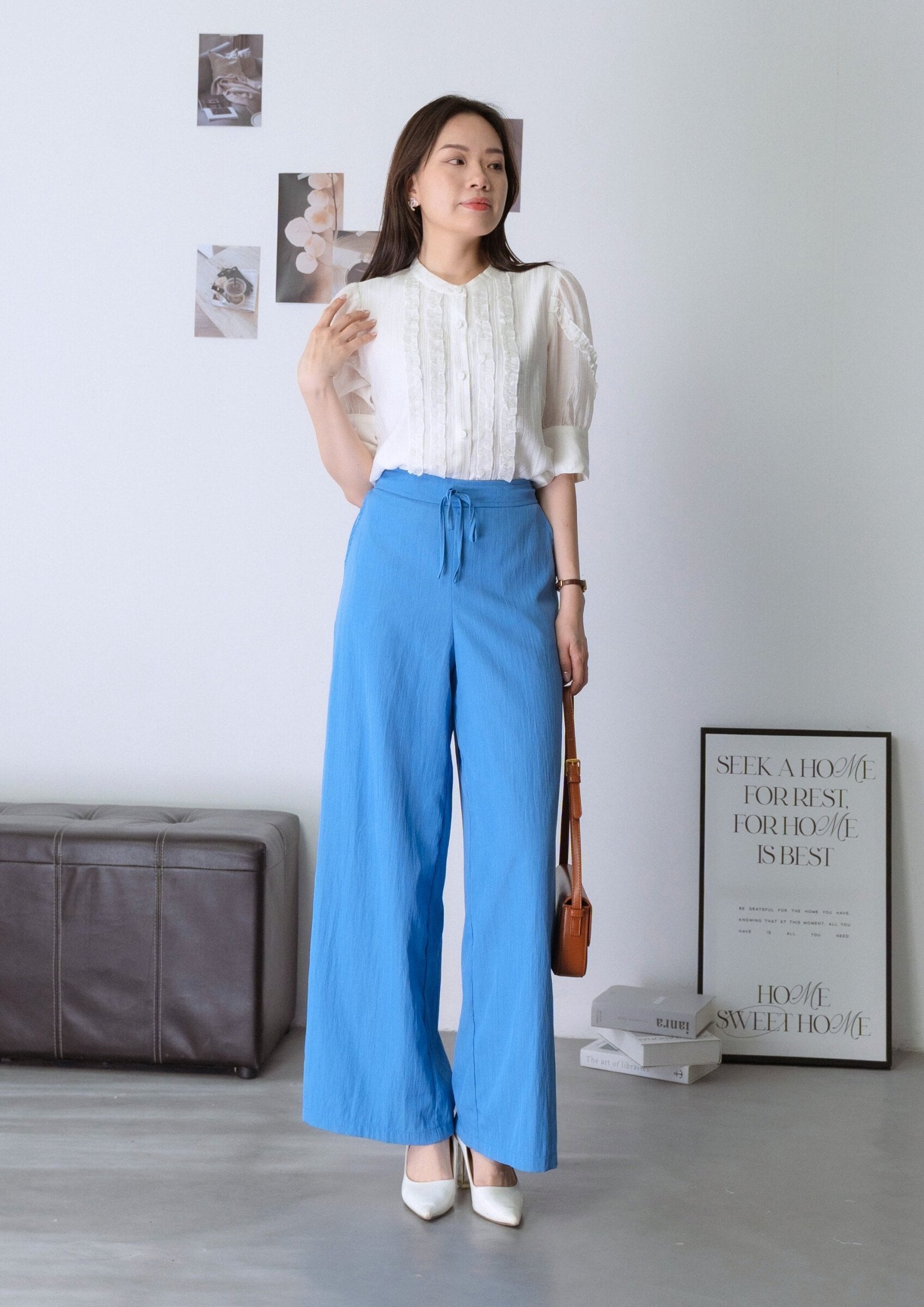 懒人显瘦裤 Pants ZLP5042 - BLUE view 3