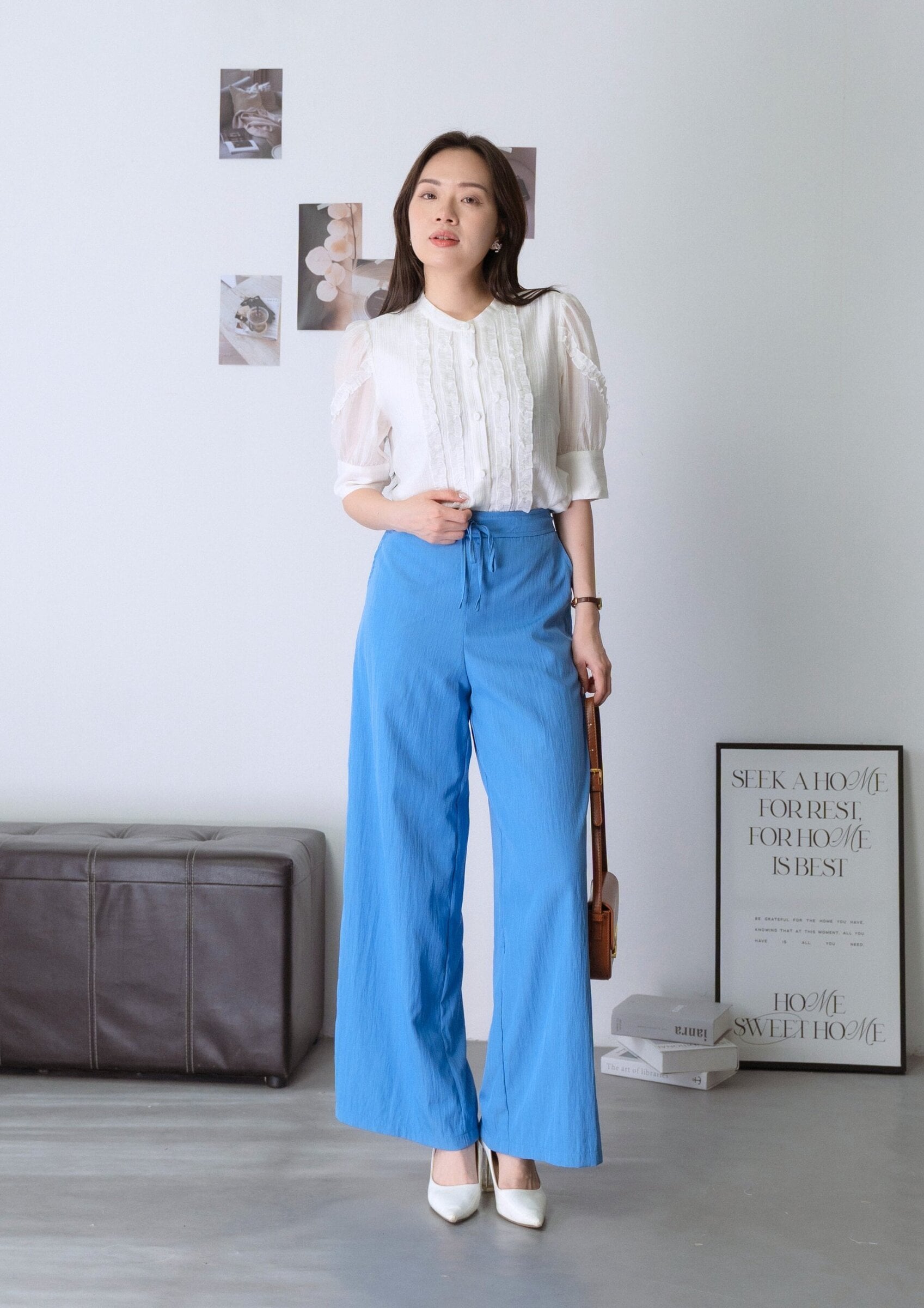 懒人显瘦裤 Pants ZLP5042 - BLUE view 4