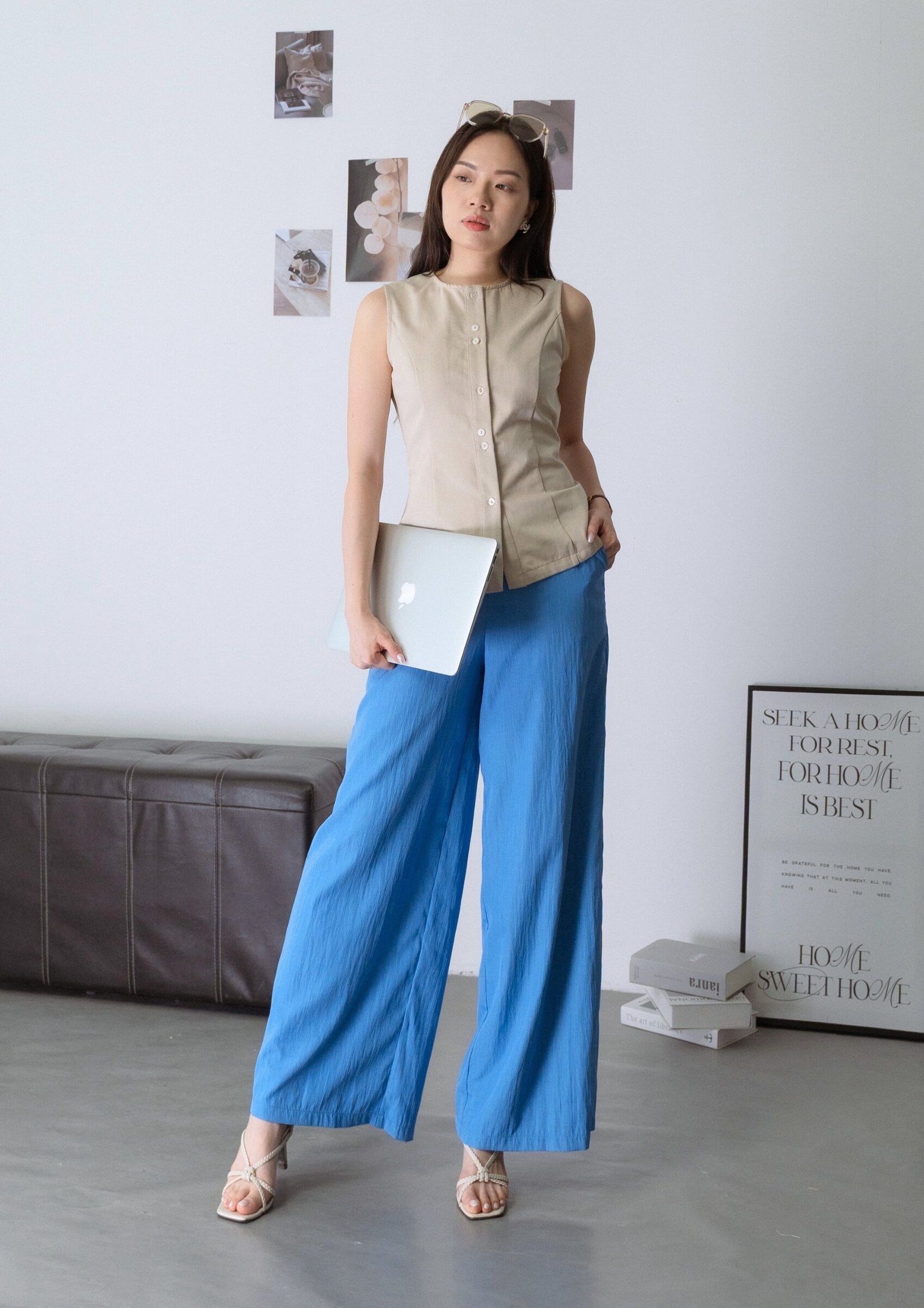 懒人显瘦裤 Pants ZLP5042 - BLUE view 9