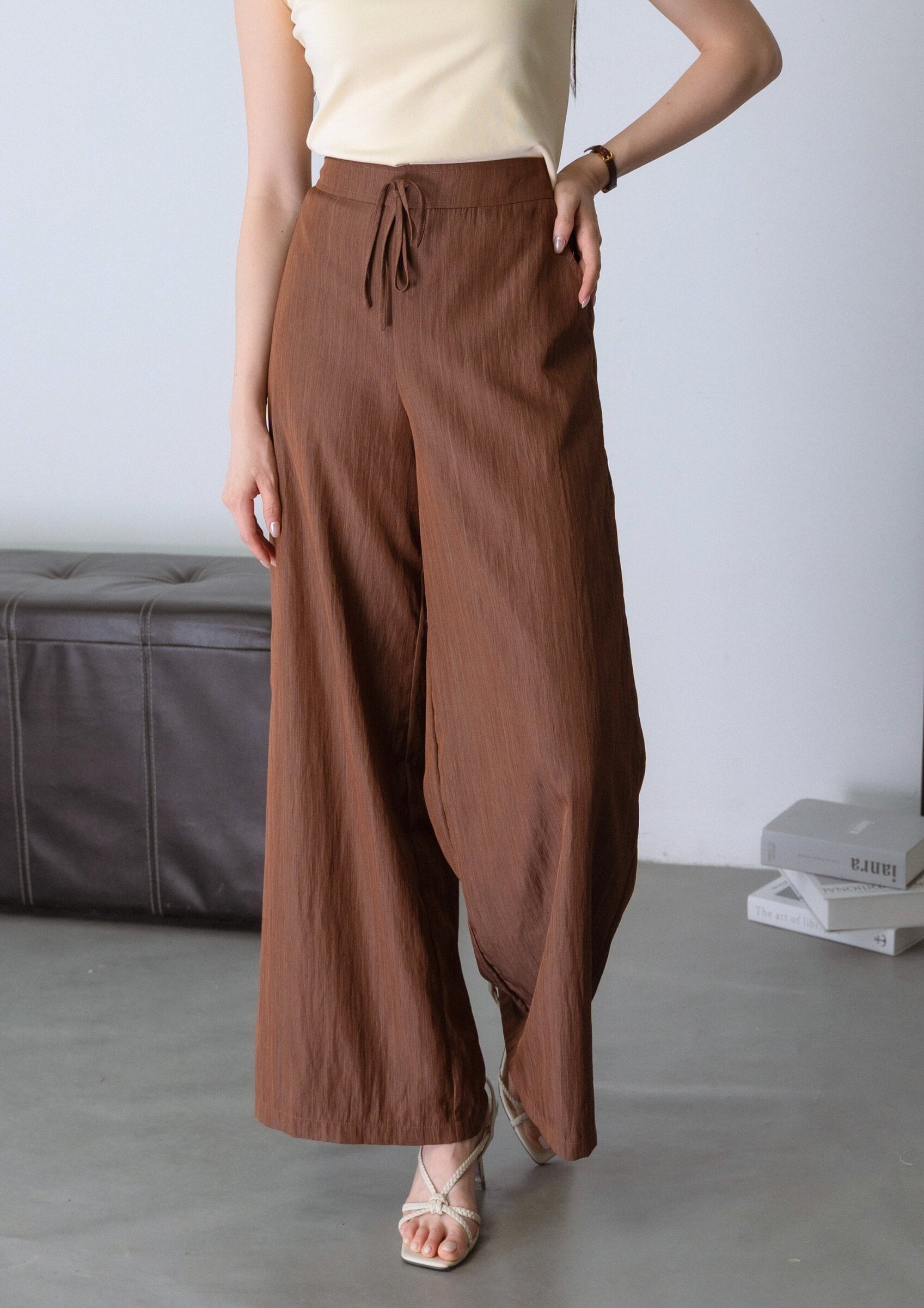 懒人显瘦裤 Pants ZLP5042 - BROWN view 8