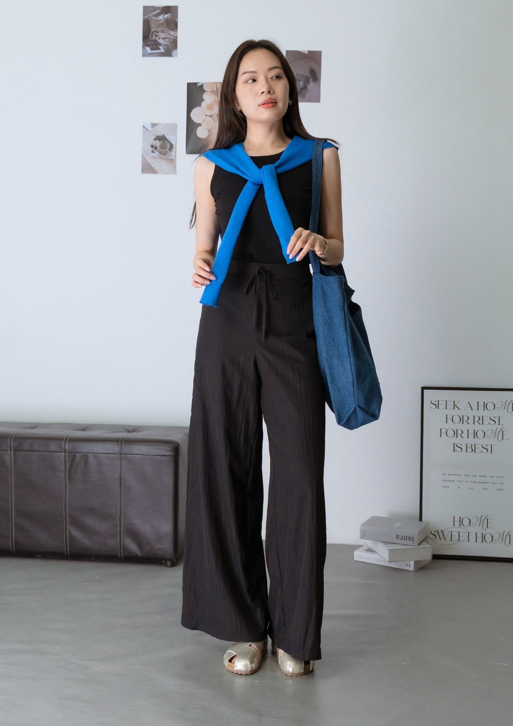 懒人显瘦裤 Pants ZLP5042 - BLACK view 6