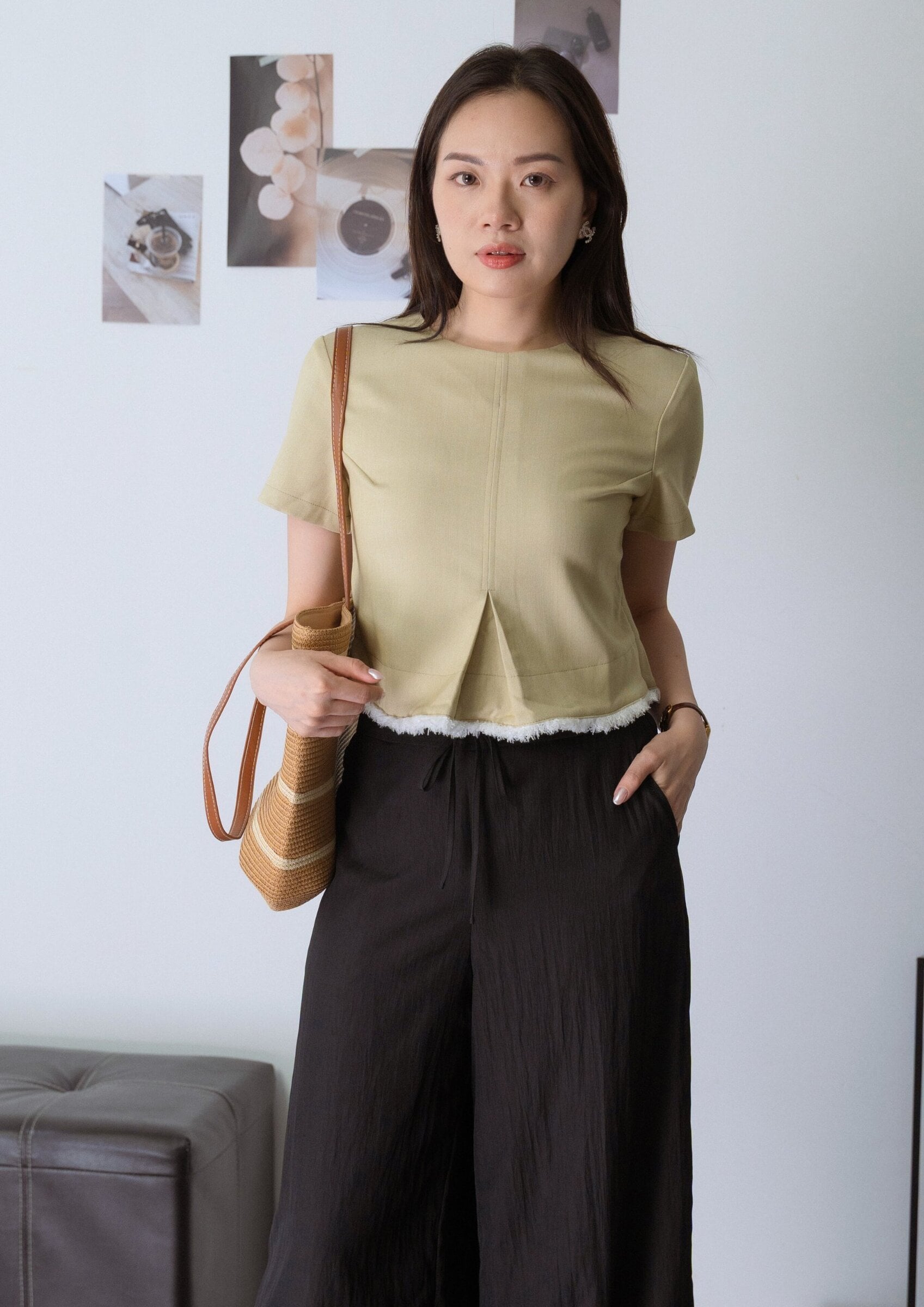 懒人显瘦裤 Pants ZLP5042 - BLACK view 7