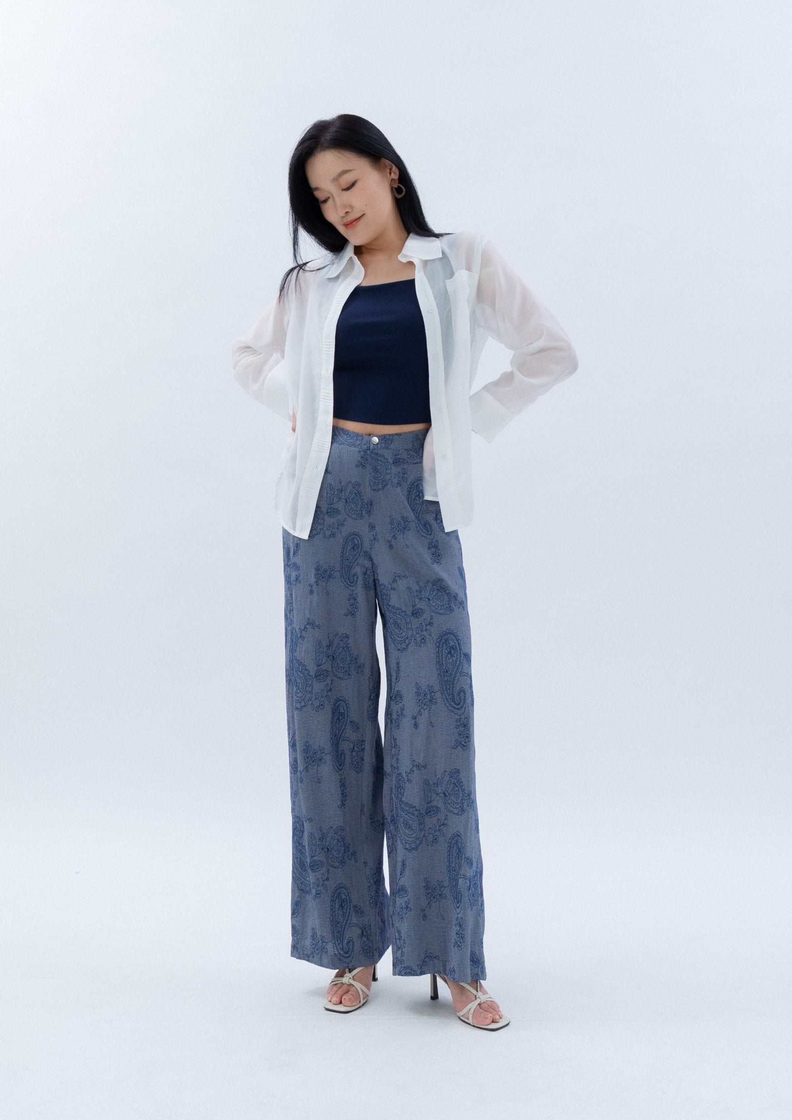 Vintage Printed Pants ZLP5038 view 5