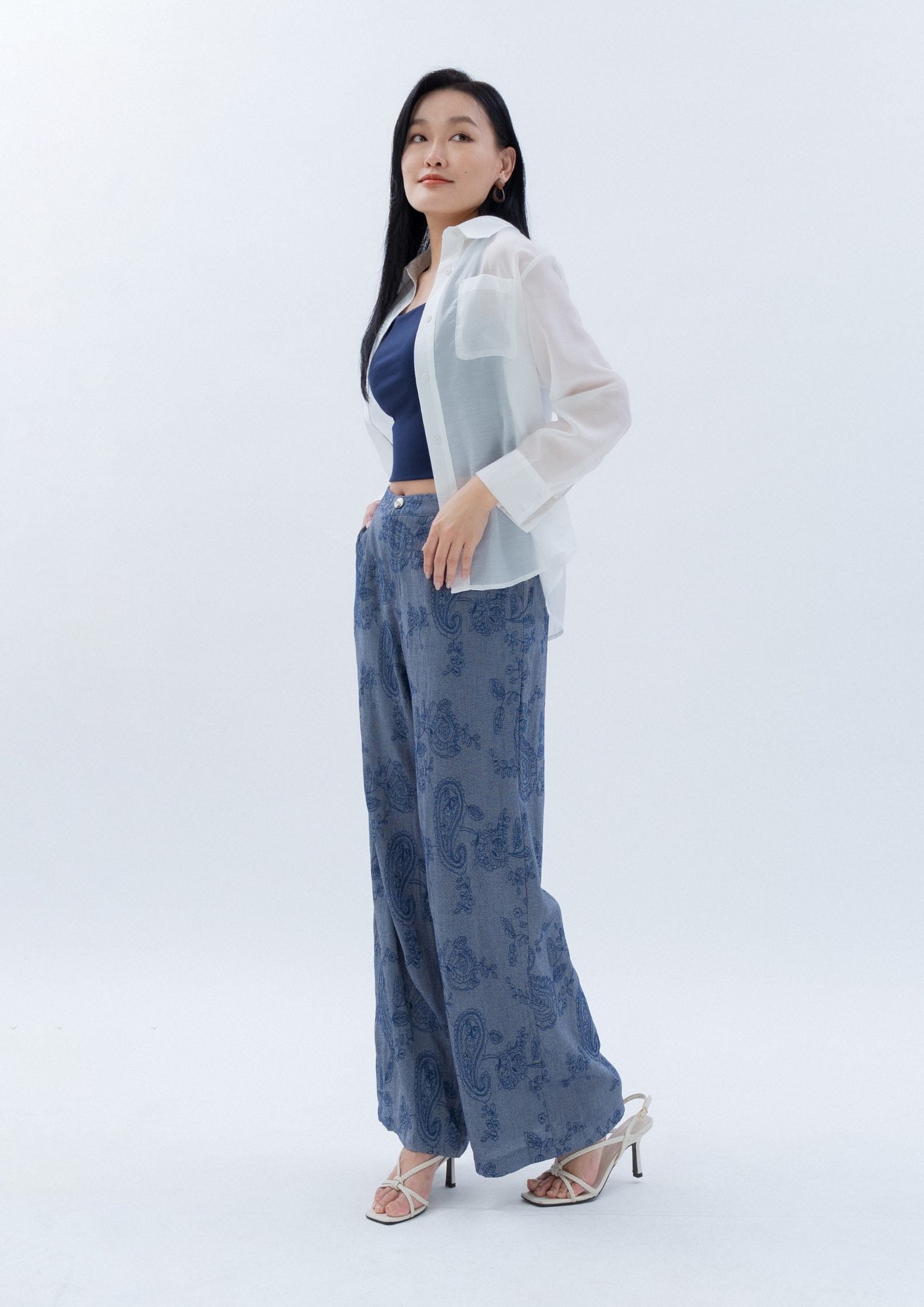 Vintage Printed Pants ZLP5038 view 6