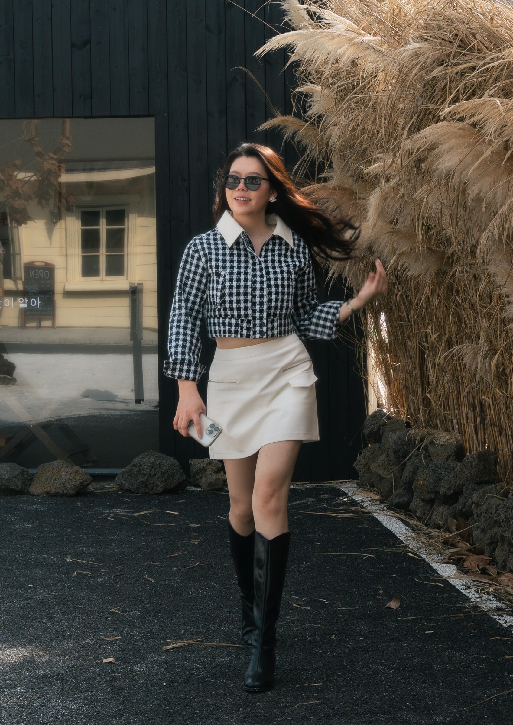 Leather Skirt ZSK5059 view 2