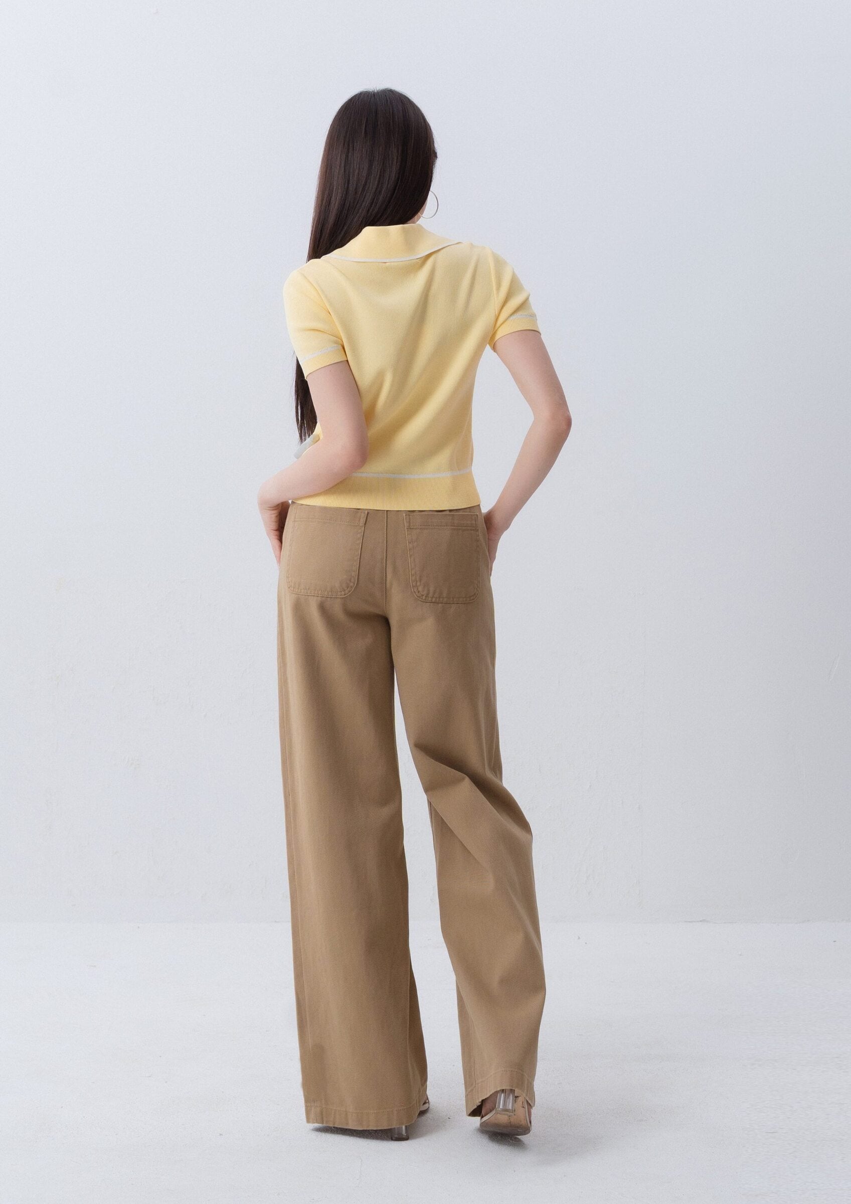 Knitted V-Neck Top ZBP5260 view 9