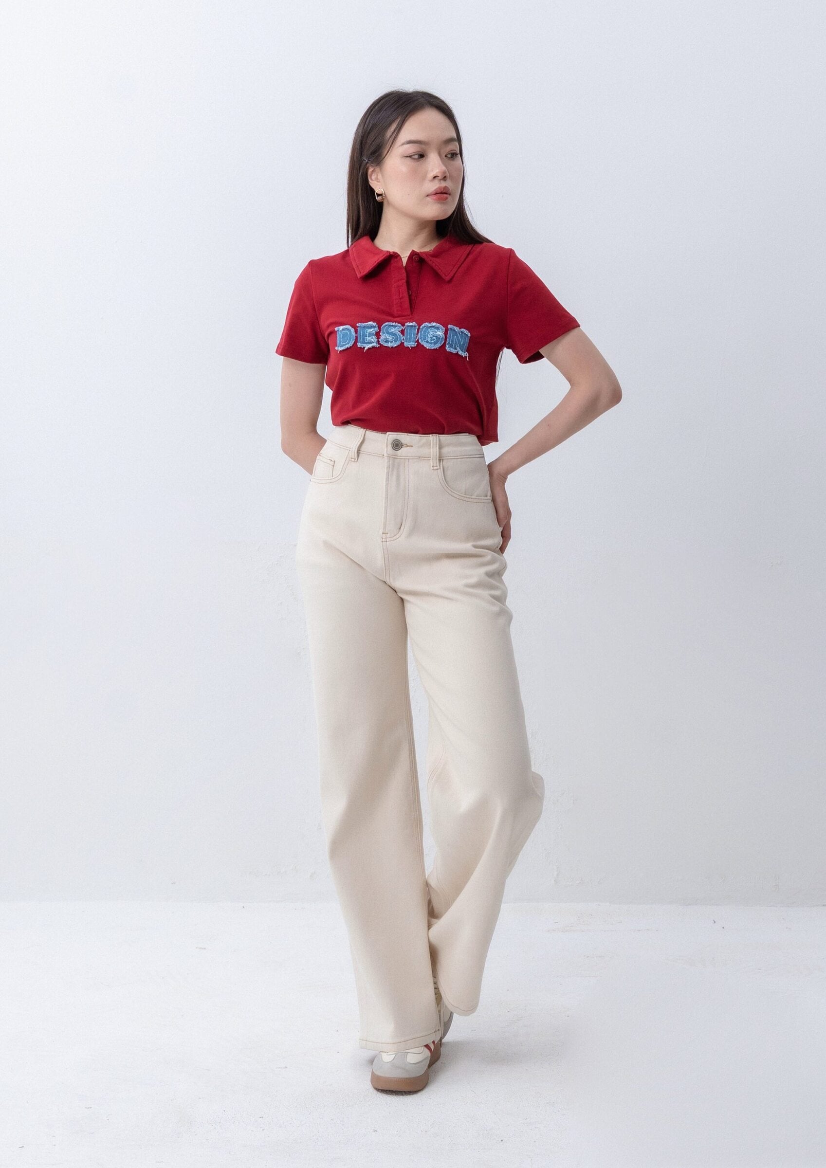 Twill Straight Pants ZJL5034 view 8