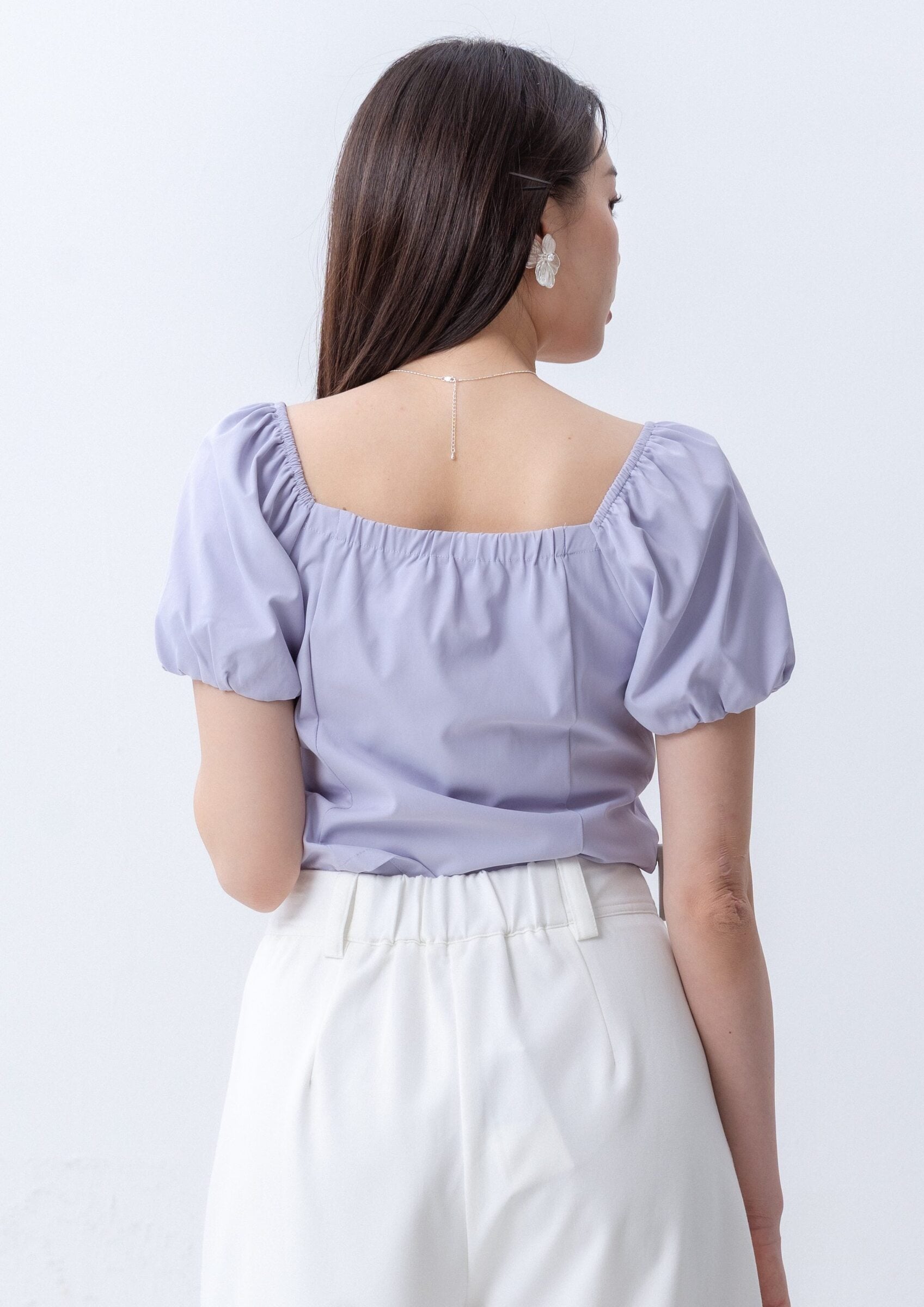 Puff Sleeve Top ZBP5221 view 6