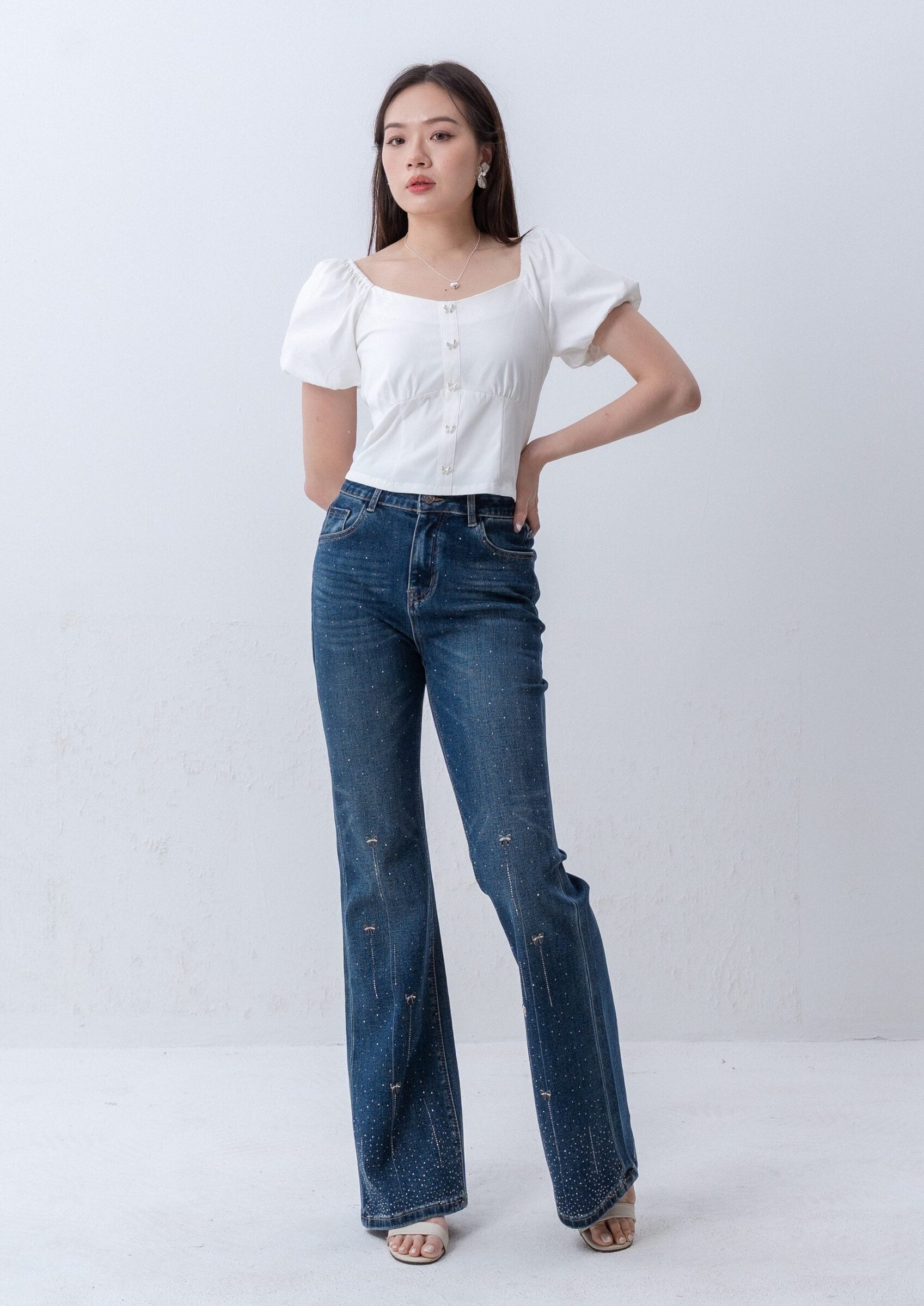 Puff Sleeve Top ZBP5221 view 5