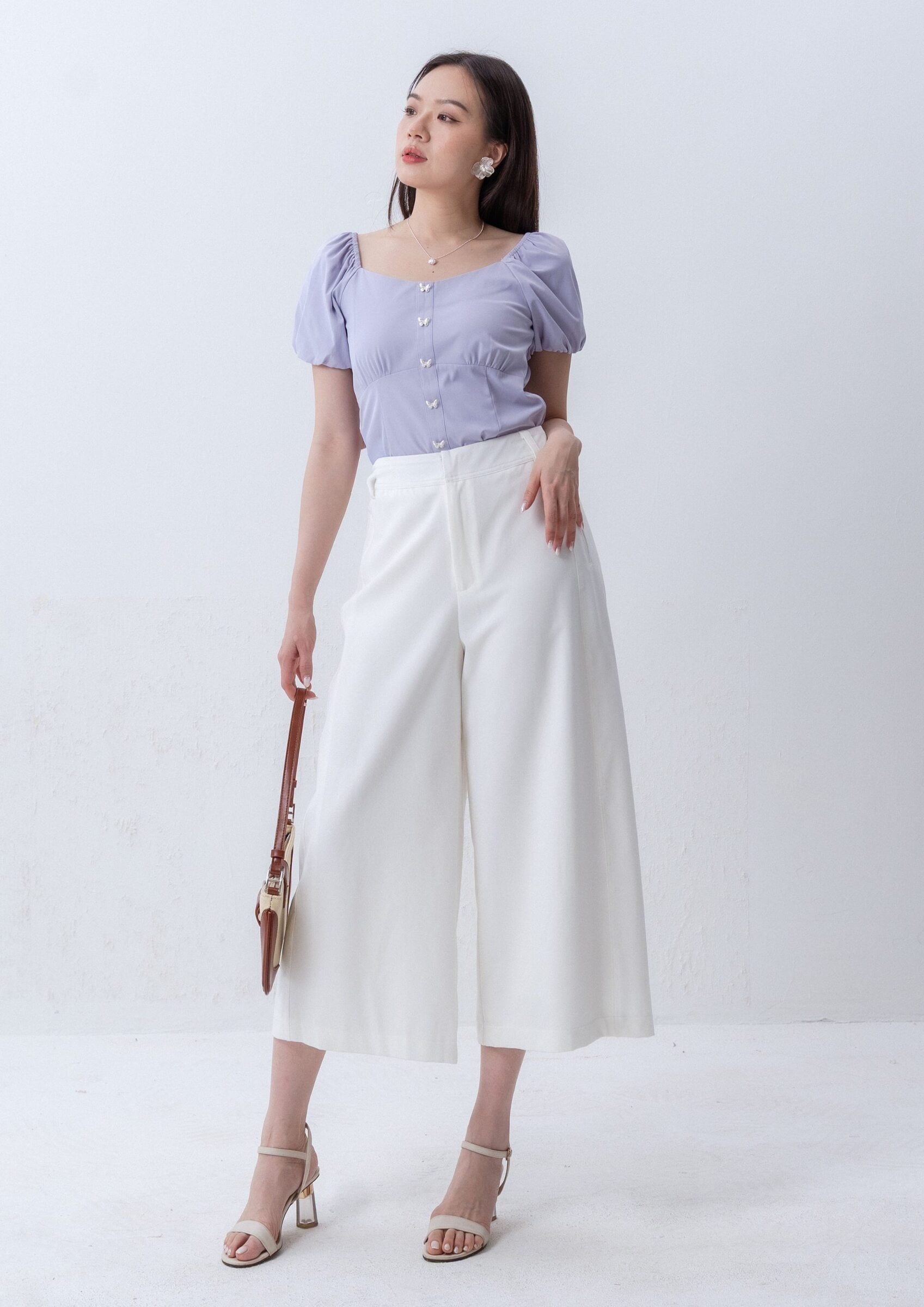 Puff Sleeve Top ZBP5221 view 2