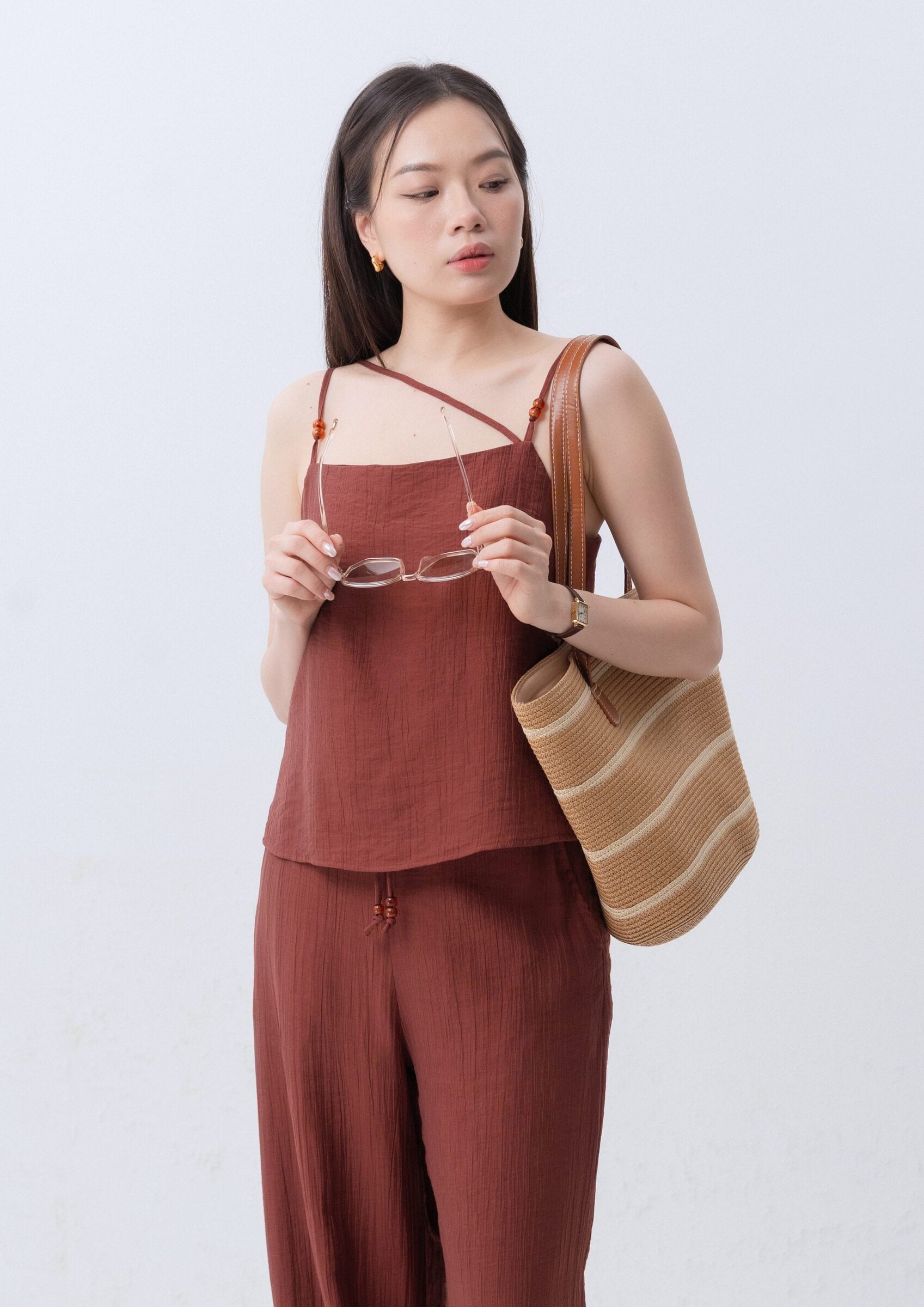 Lightweight Chiffon Set ZBL5079 view 2