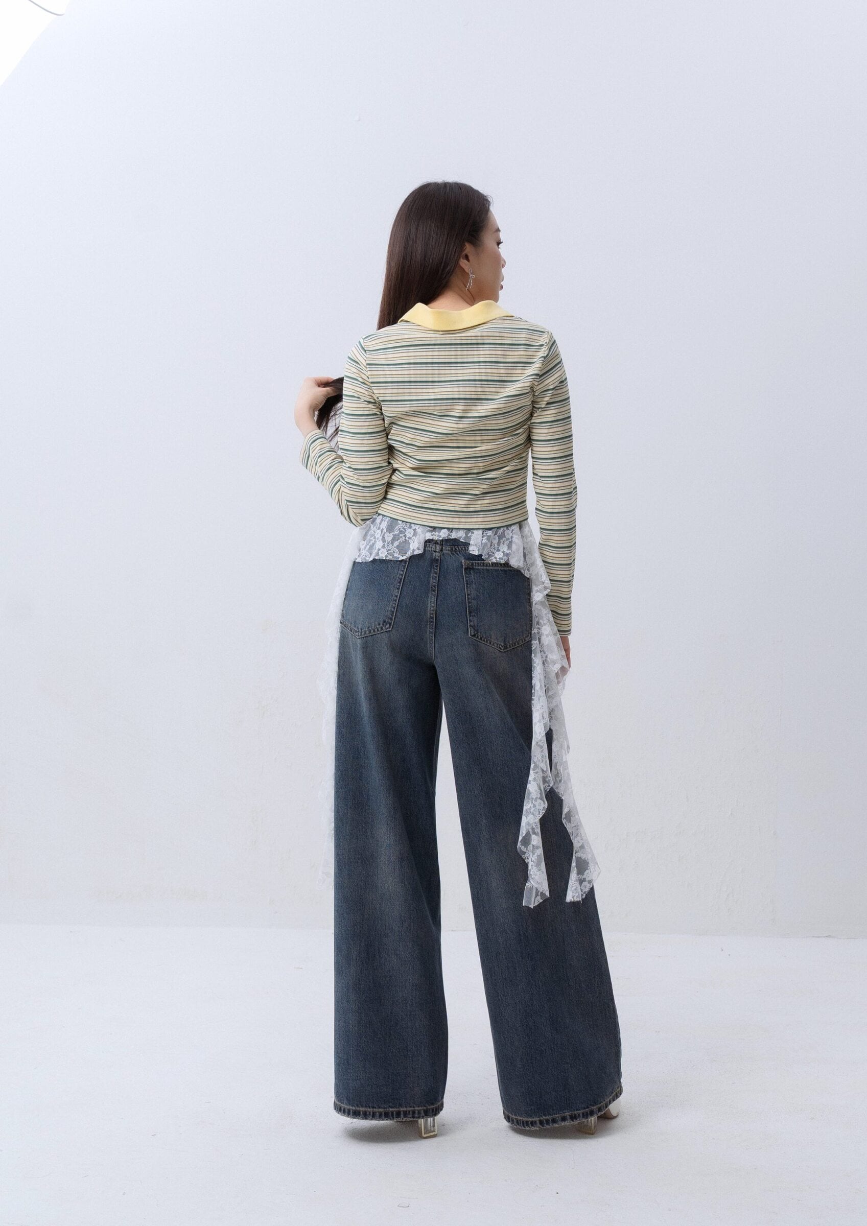 Multicolor Stripe Top ZBP5253 view 4