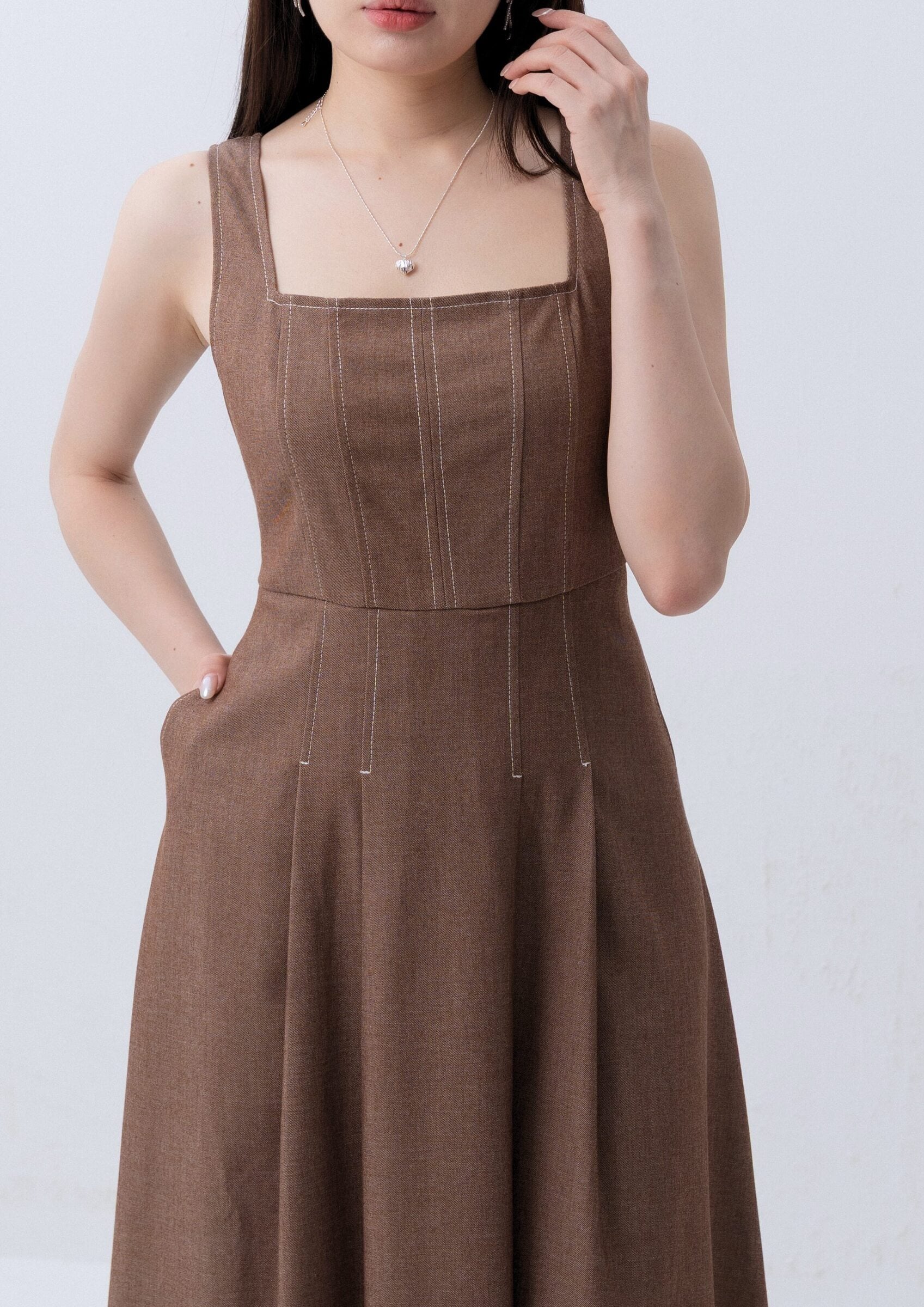 Spaghetti Strap Dress ZBL5064 view 5