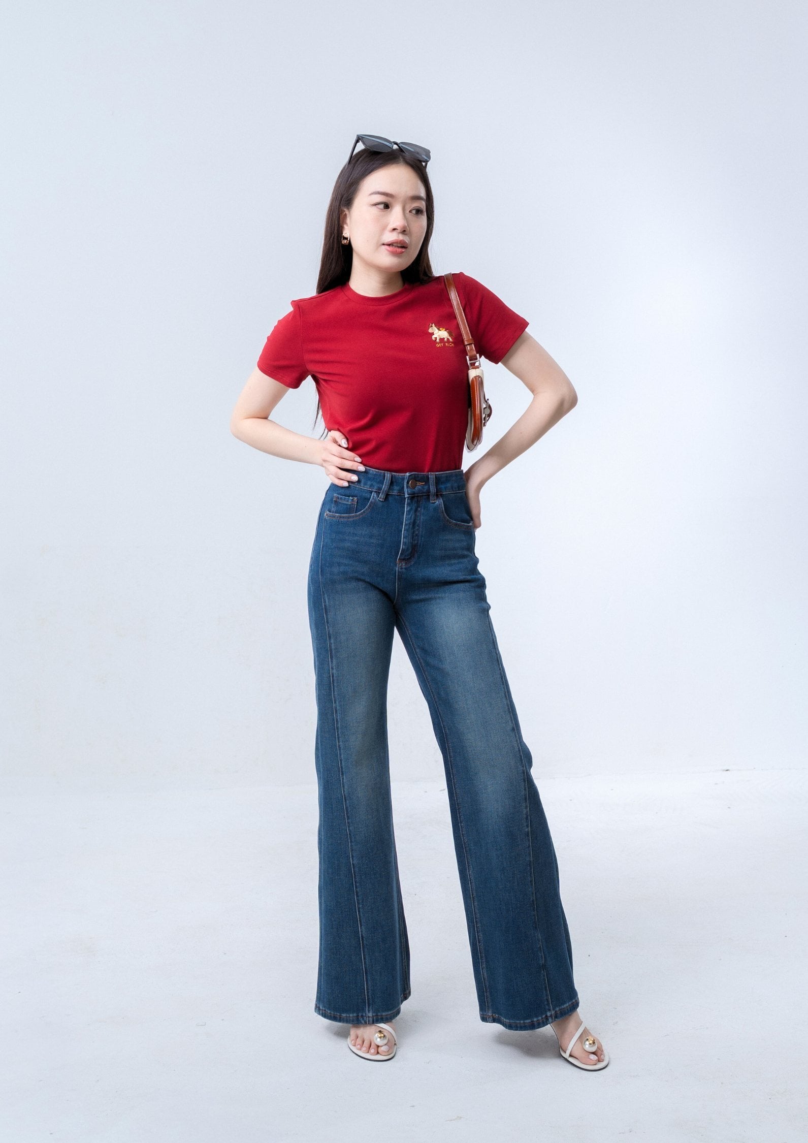 马上有钱Tee - RED ZBP5264 view 8