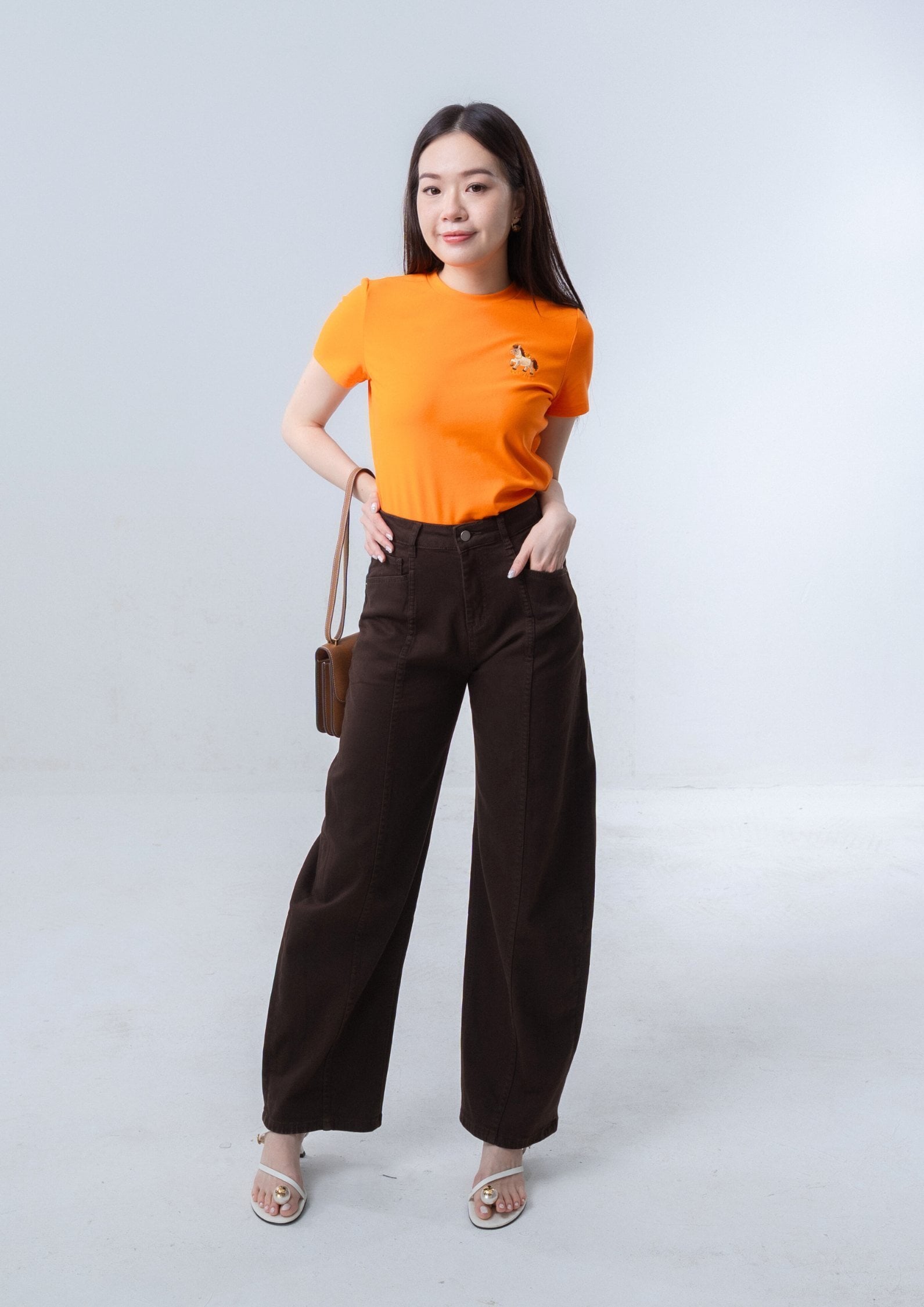 马上有钱Tee - ORANGE ZBP5264 view 7