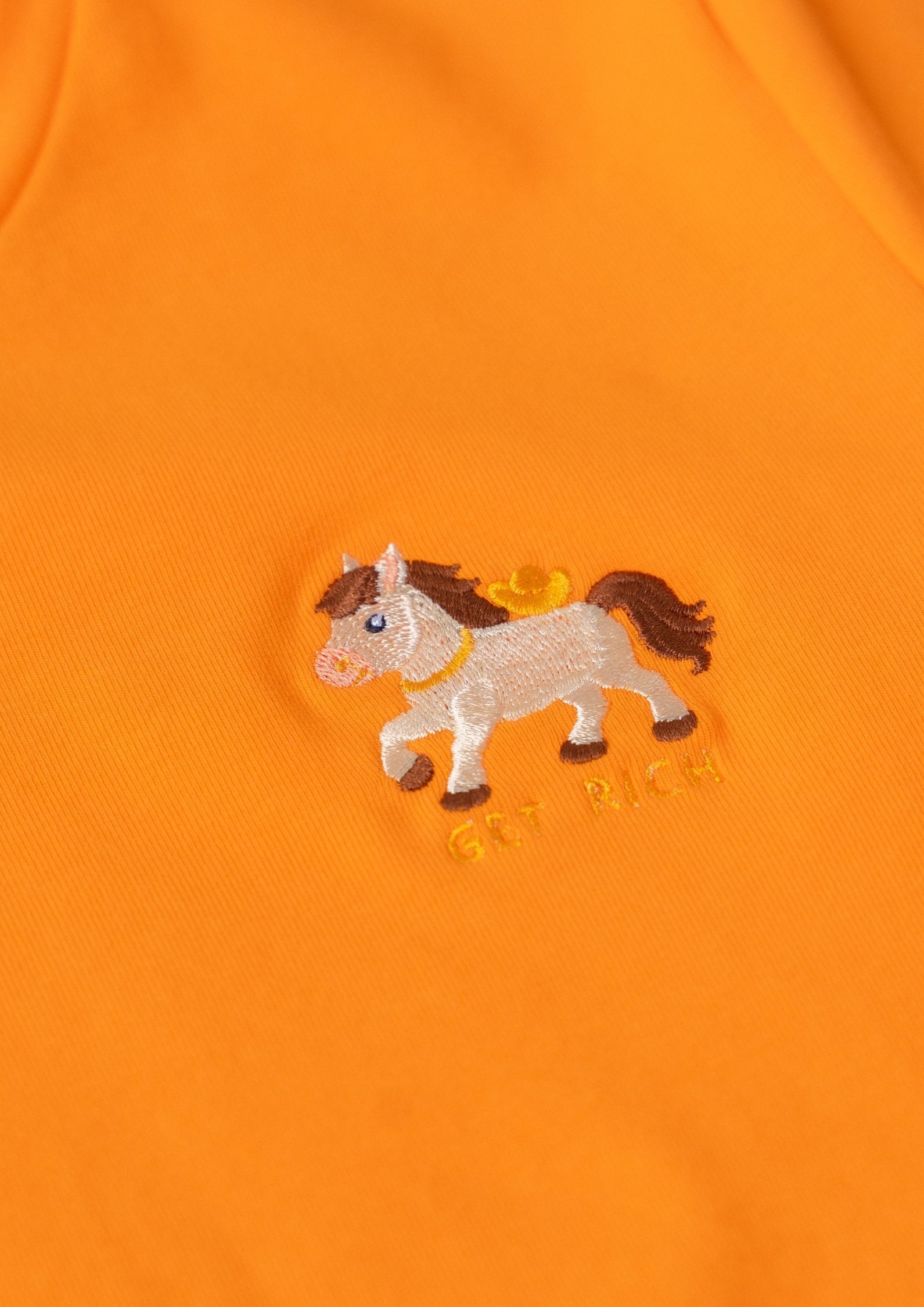 马上有钱Tee - ORANGE ZBP5264 view 2
