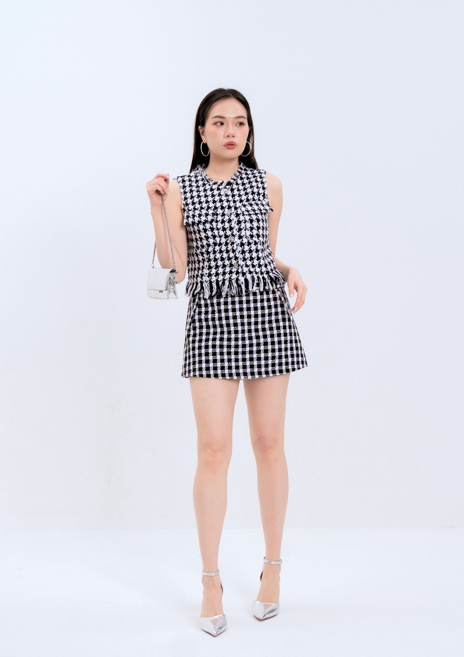 Plaid Skort ZPK5026 view 8
