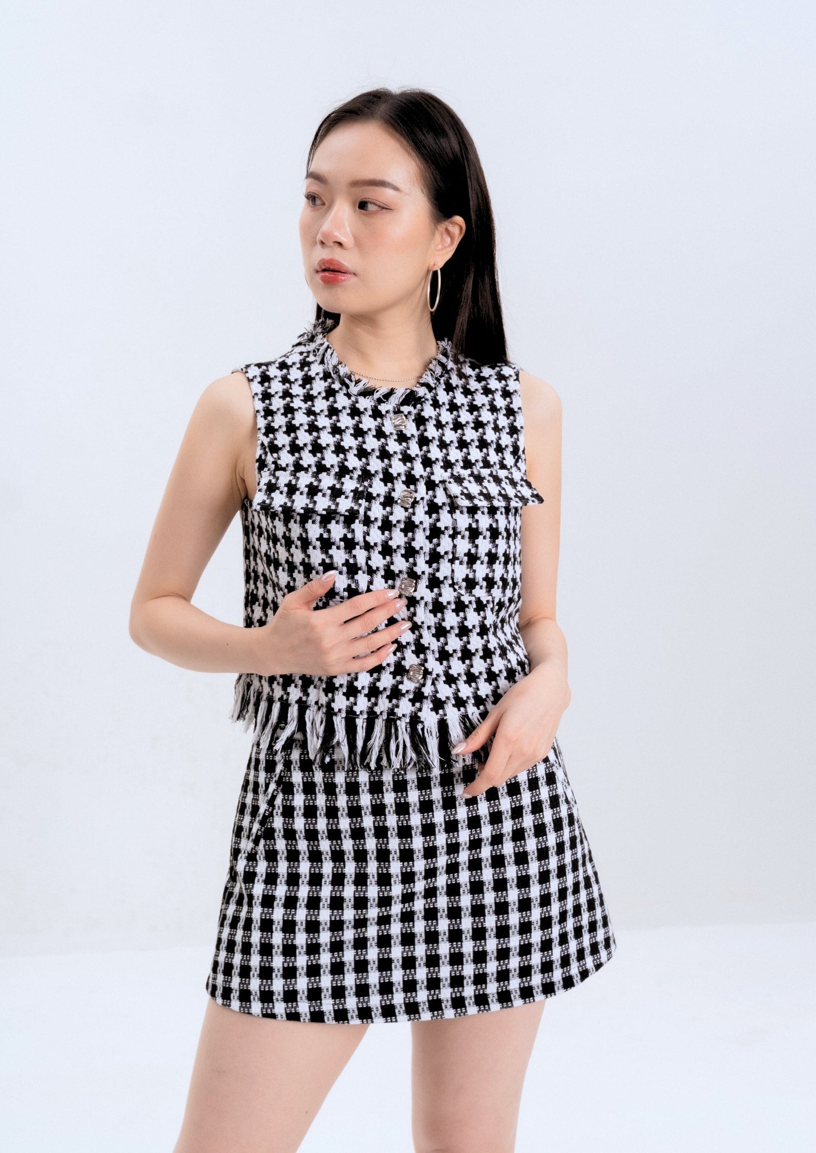 Plaid Skort ZPK5026 view 5