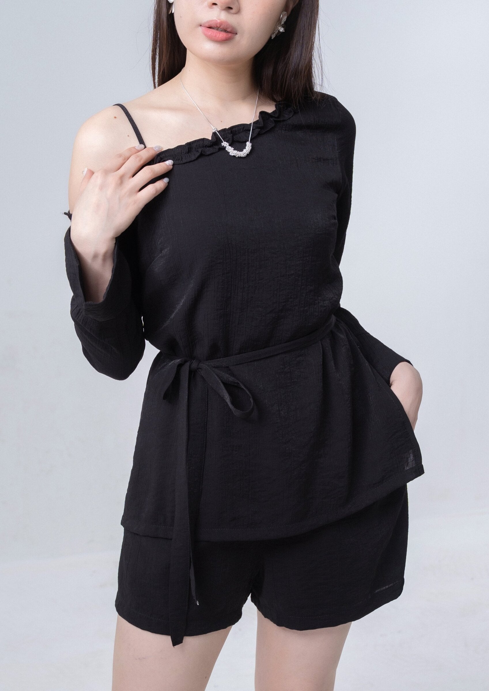 One-Shoulder Set ZBL5071 view 2