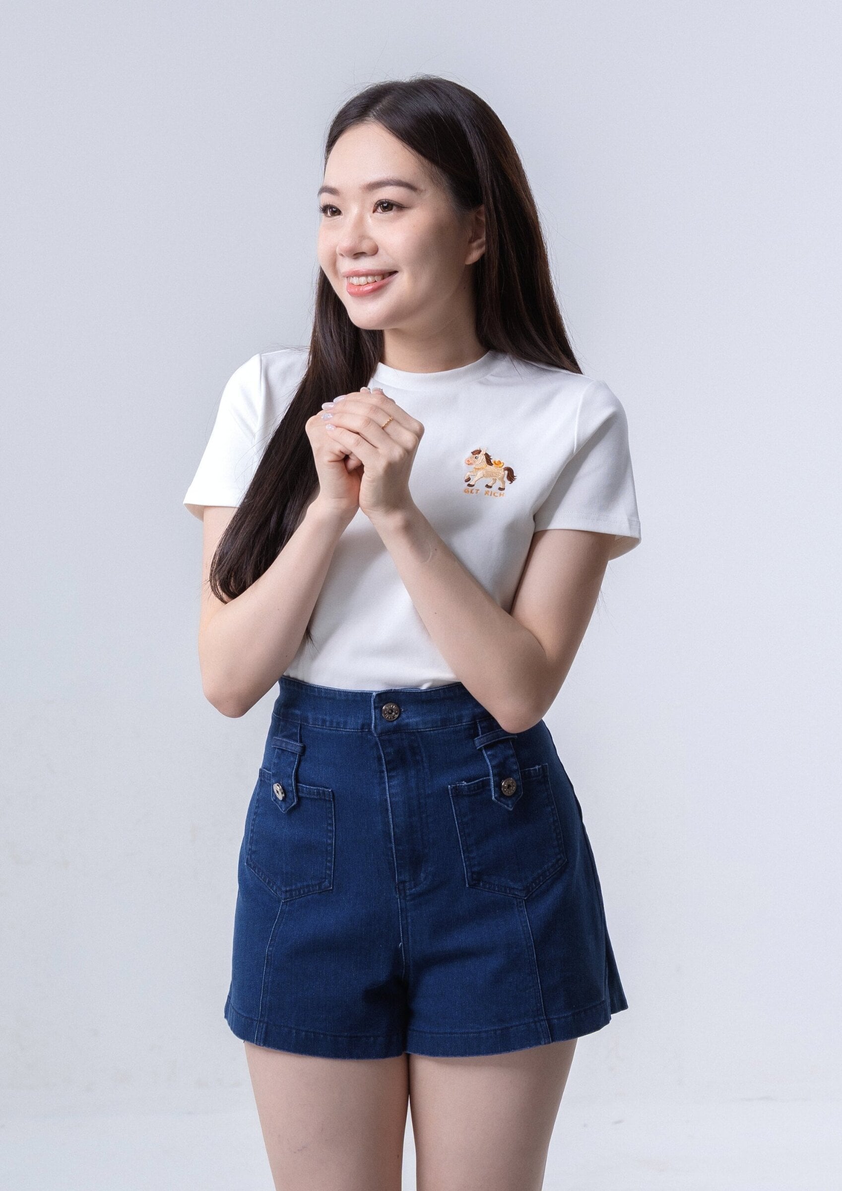 Denim Shorts ZJS5009 view 2