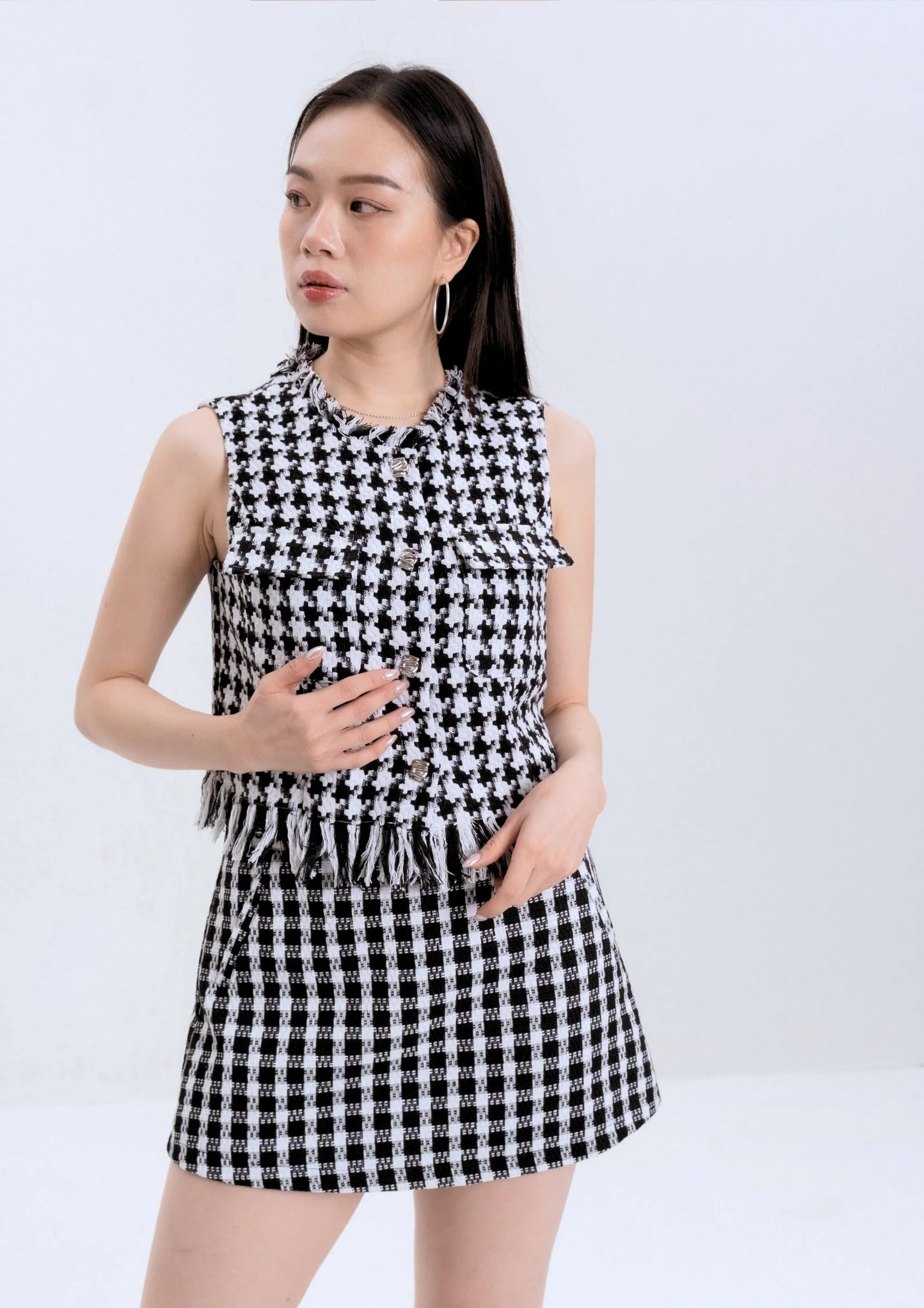 Houndstooth Vest ZBP5243 view 4