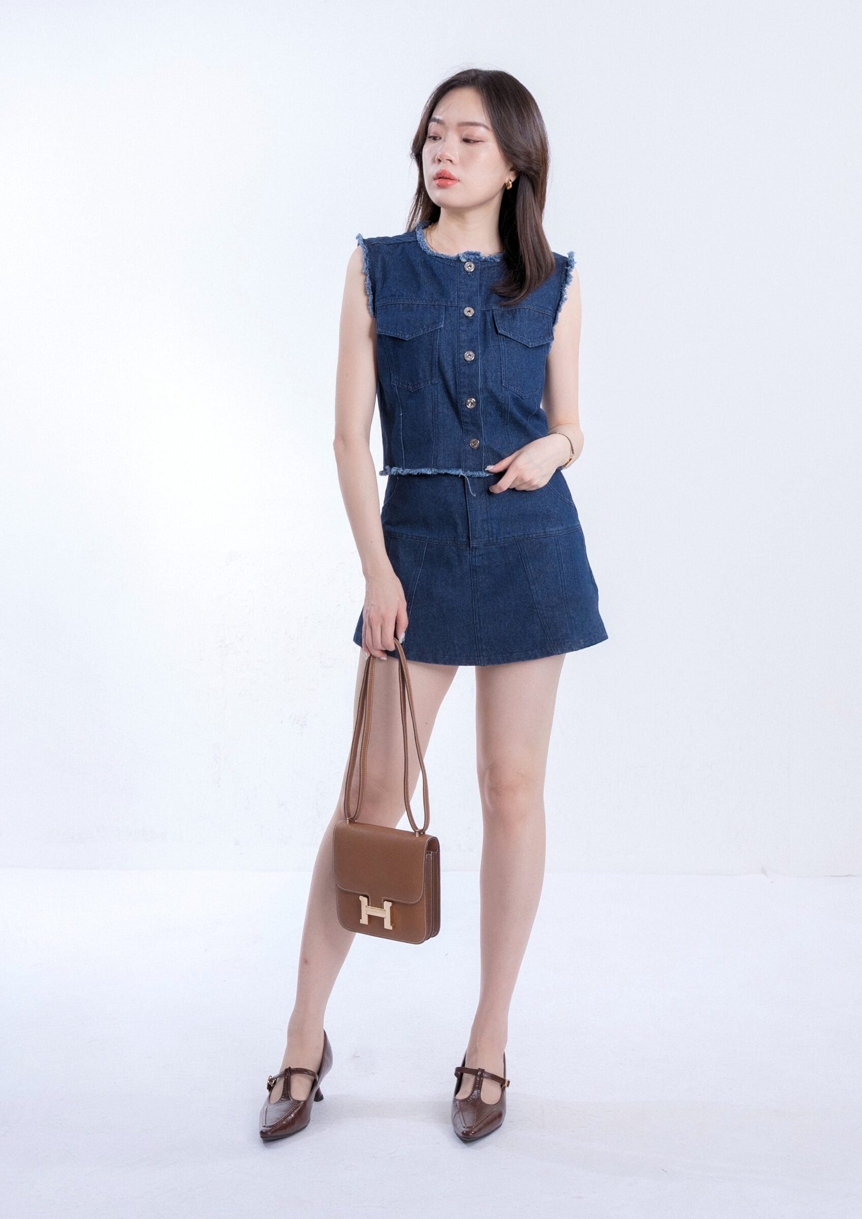 Isadora Denim Vest ZBP5268 view 2