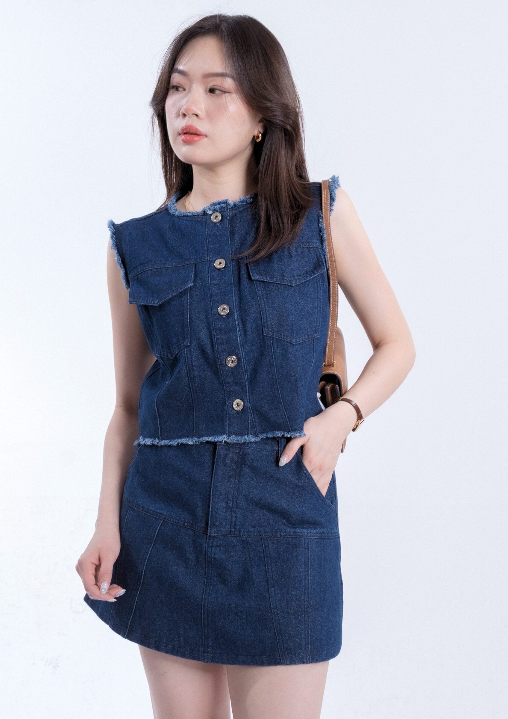 Isadora Denim Vest ZBP5268 view 4