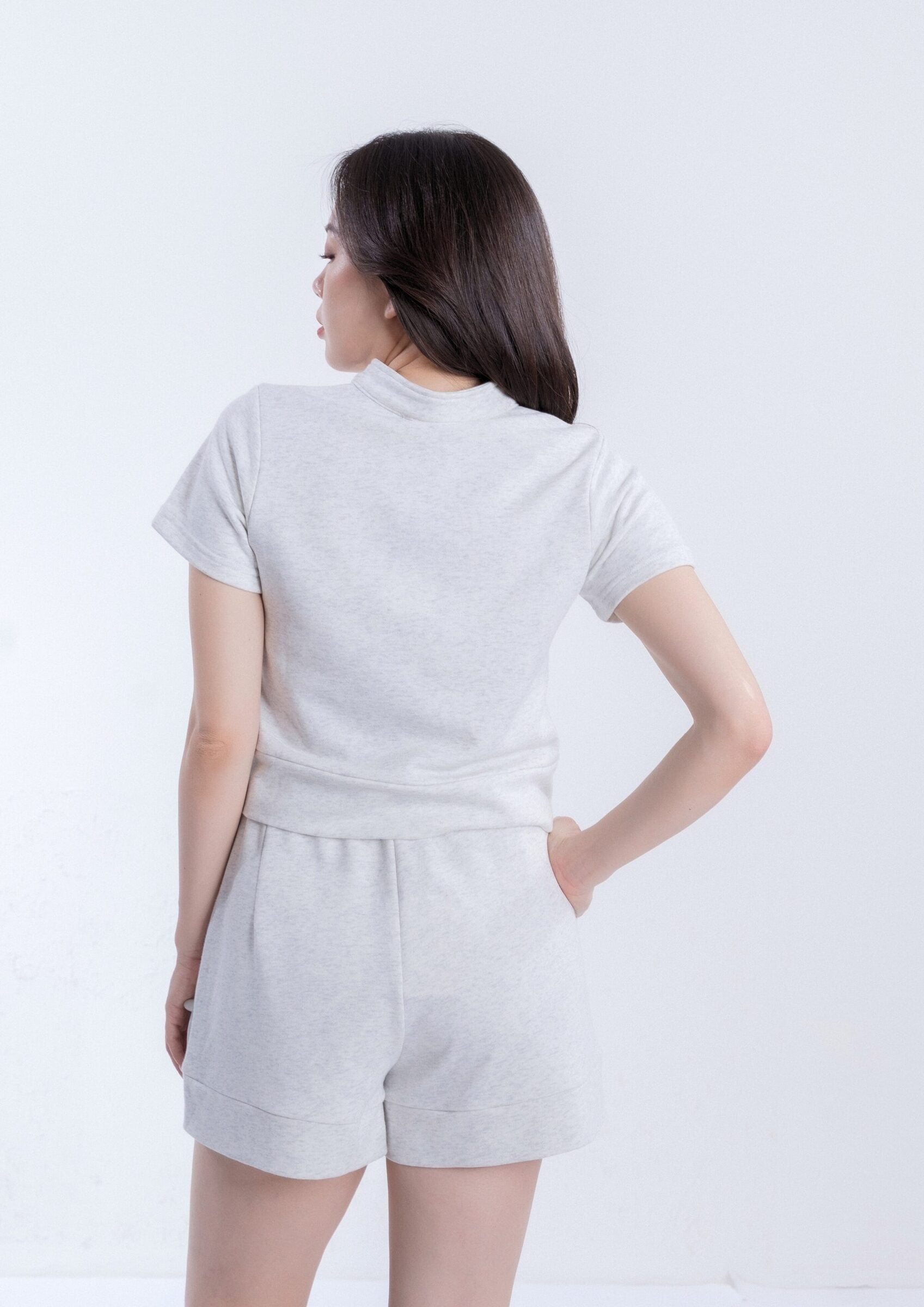 Casual Short Sleeve Sweat Set ZBL5082 view 6