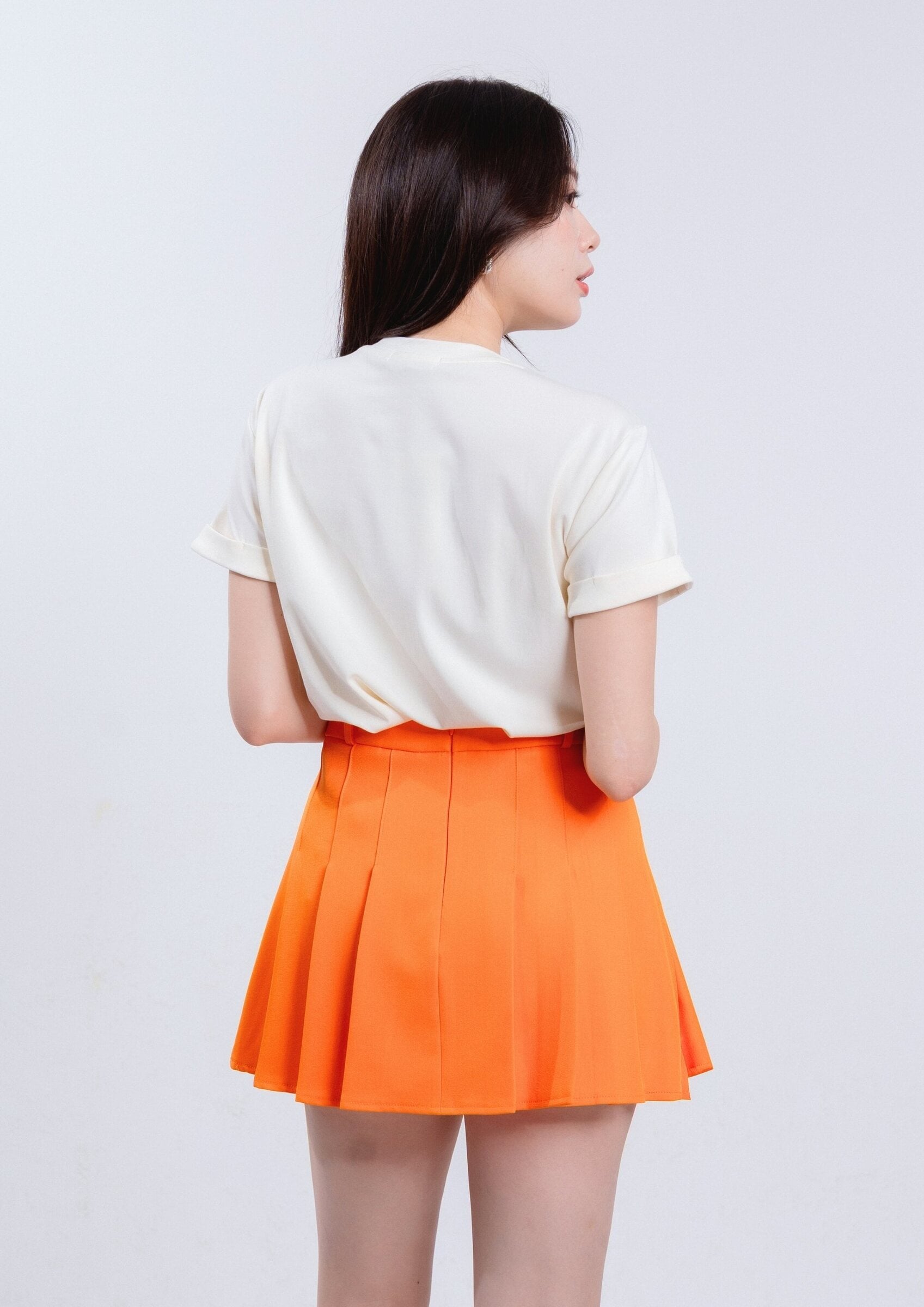 Callidora Pleated Mini Skirt ZSK5044 view 5