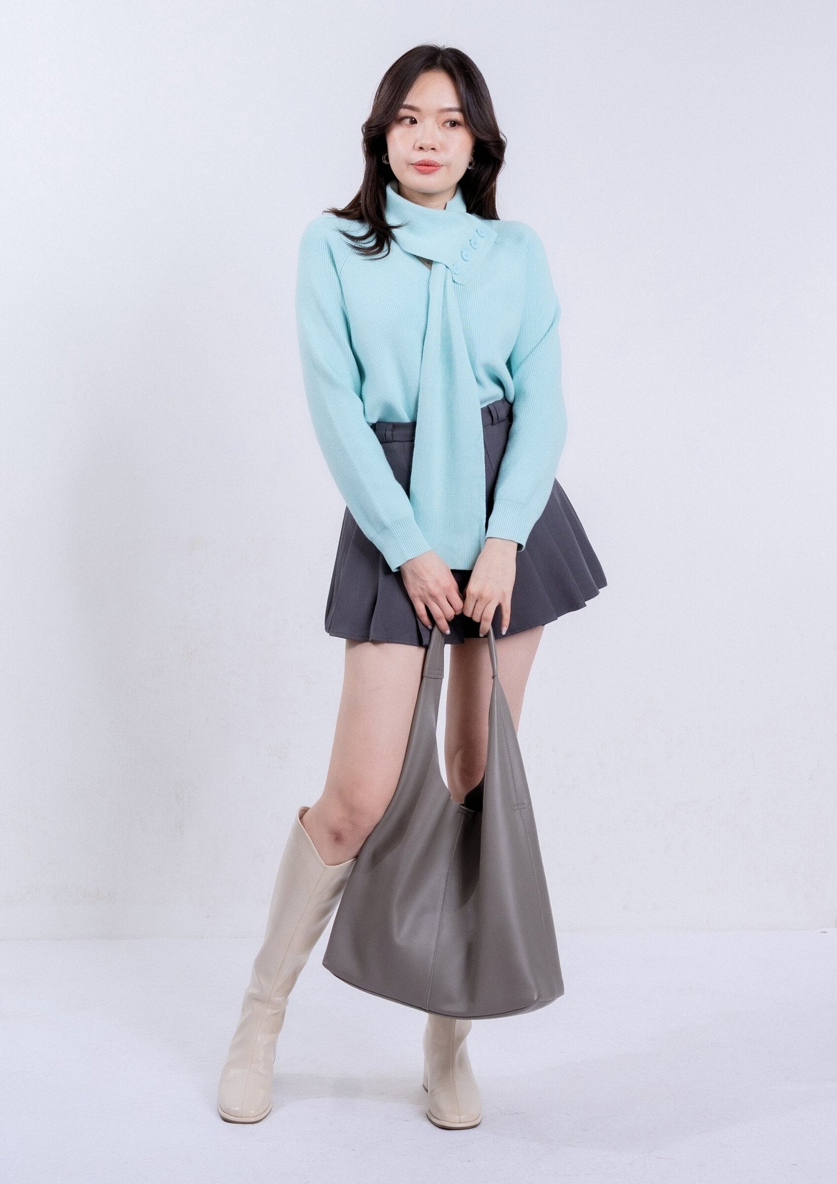 Callidora Pleated Mini Skirt ZSK5044 view 7